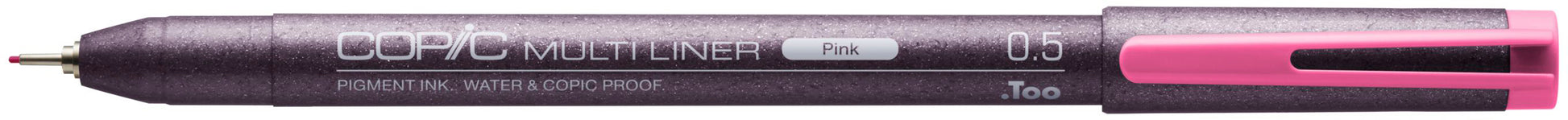 Copic Multiliner Fineliner – 0,5 mm, pink, wasserfest