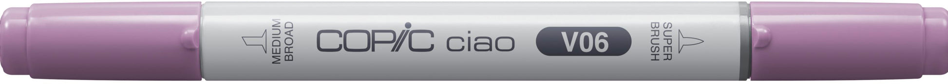 Copic Ciao Brush Pen, Doppelspitze – Pinsel + Rundspitze, alkoholbasiert, Lavendel