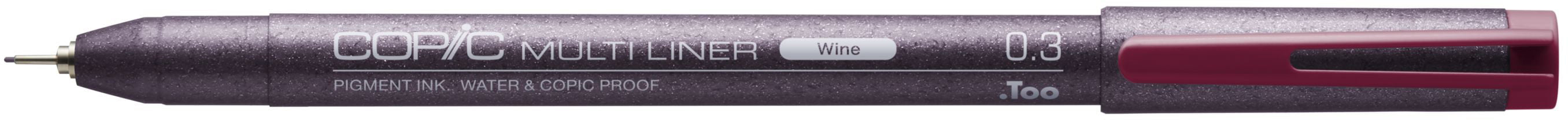 Copic Multiliner Fineliner – 0,3 mm, Weinrot, wasserfest