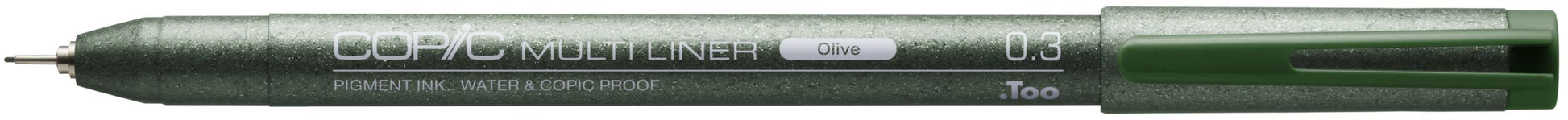 Copic Multiliner Fineliner – 0,3 mm, olive, wasserfest