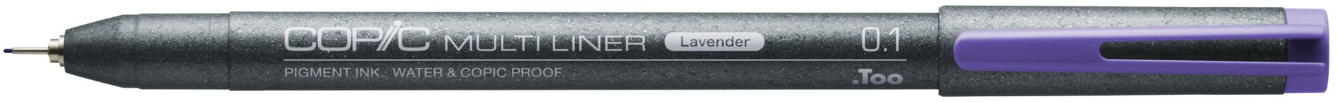 Copic Multiliner Fineliner – 0,1 mm, Lavendel, wasserfest