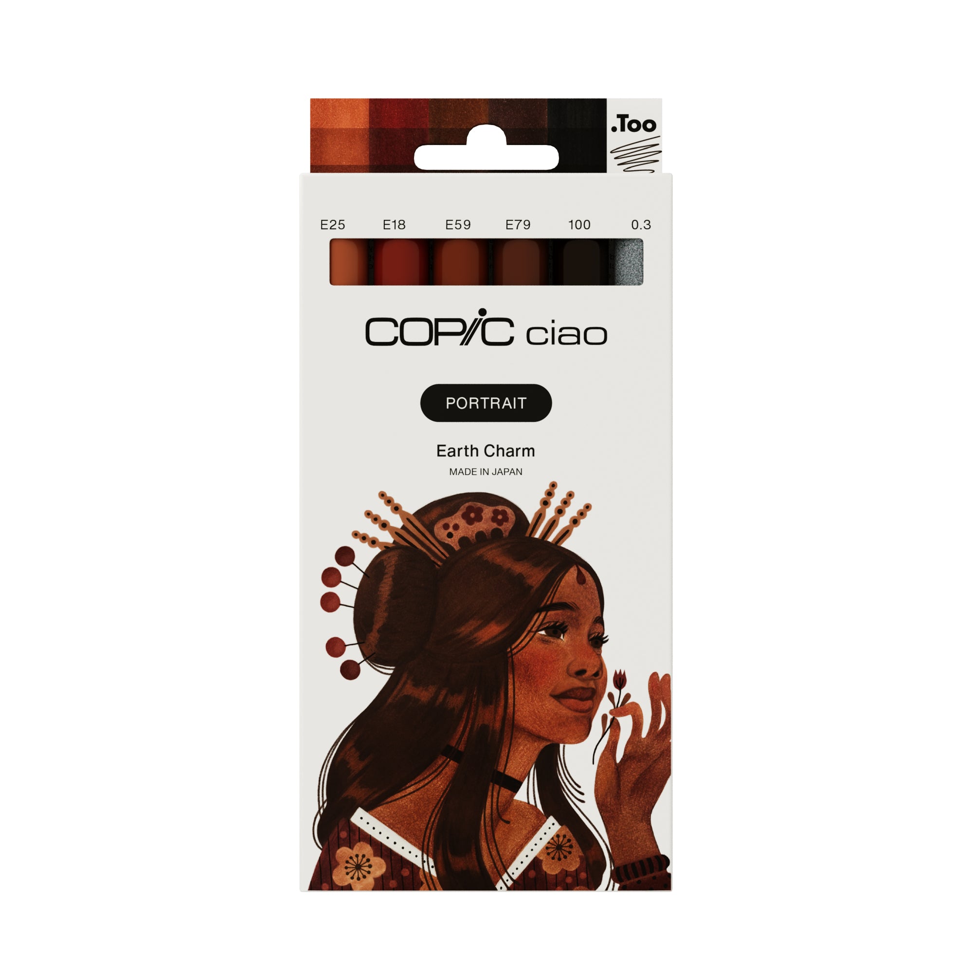 Copic Ciao Portrait Filzstift – 6 Farben