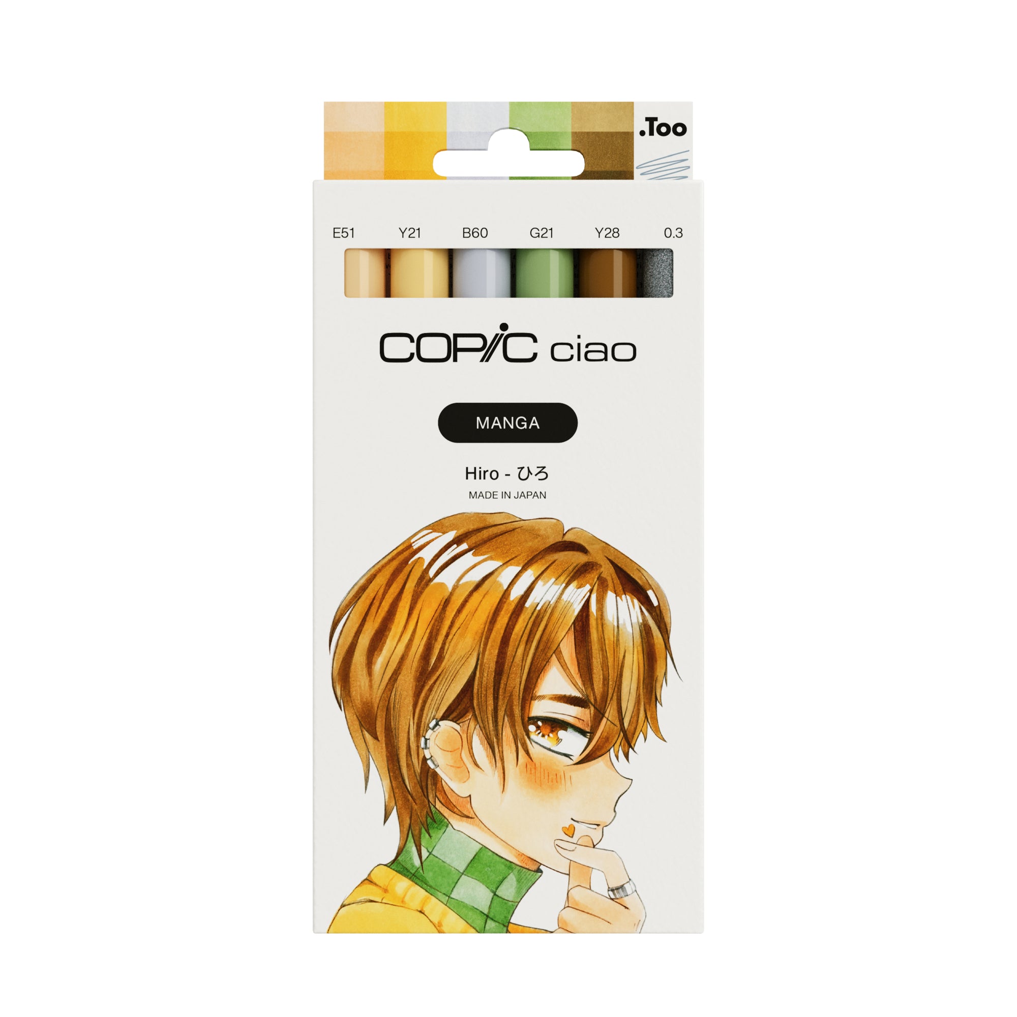 Copic Ciao Manga Brush Pen – 6er Set