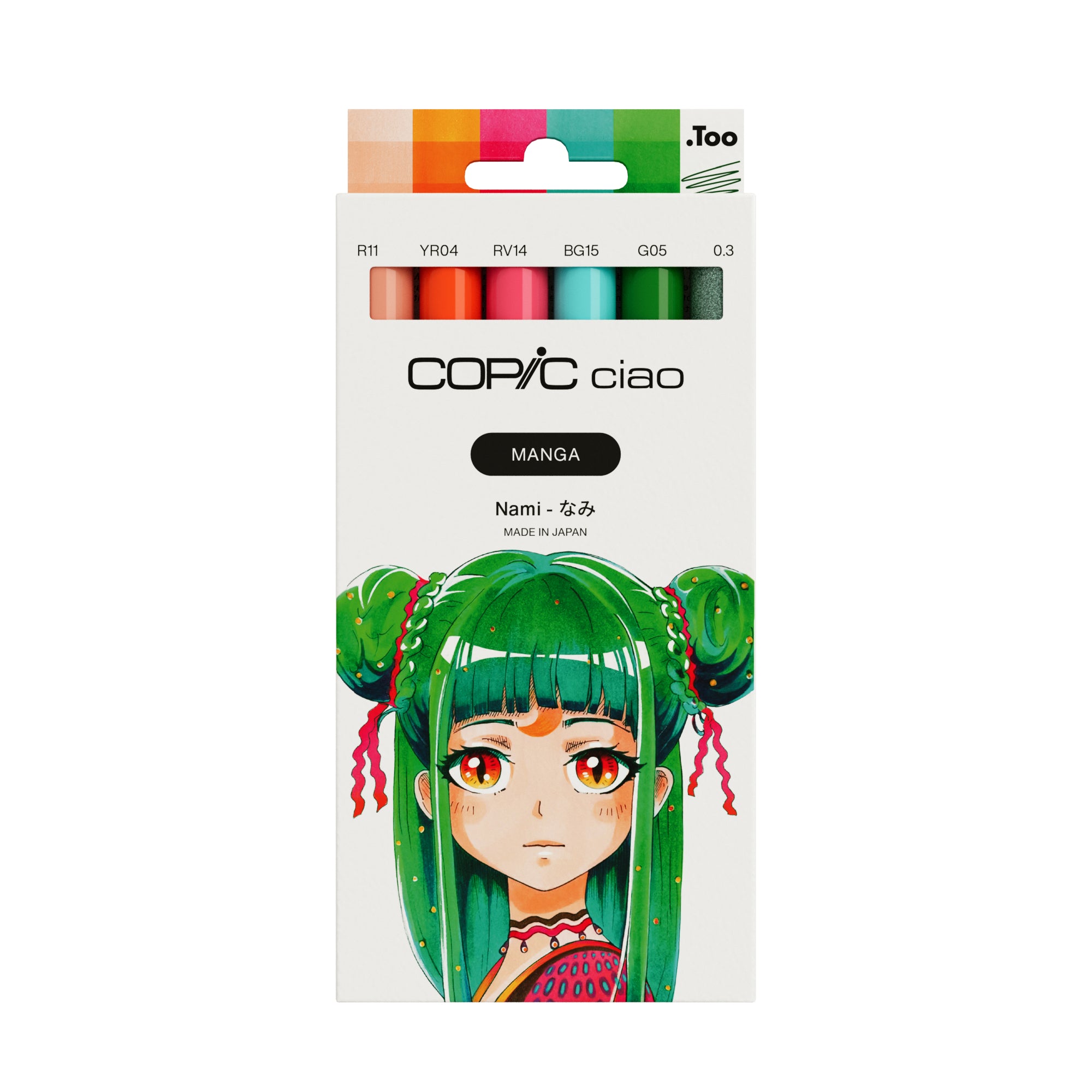 Copic Ciao Manga Marker – Nami, 6er Set