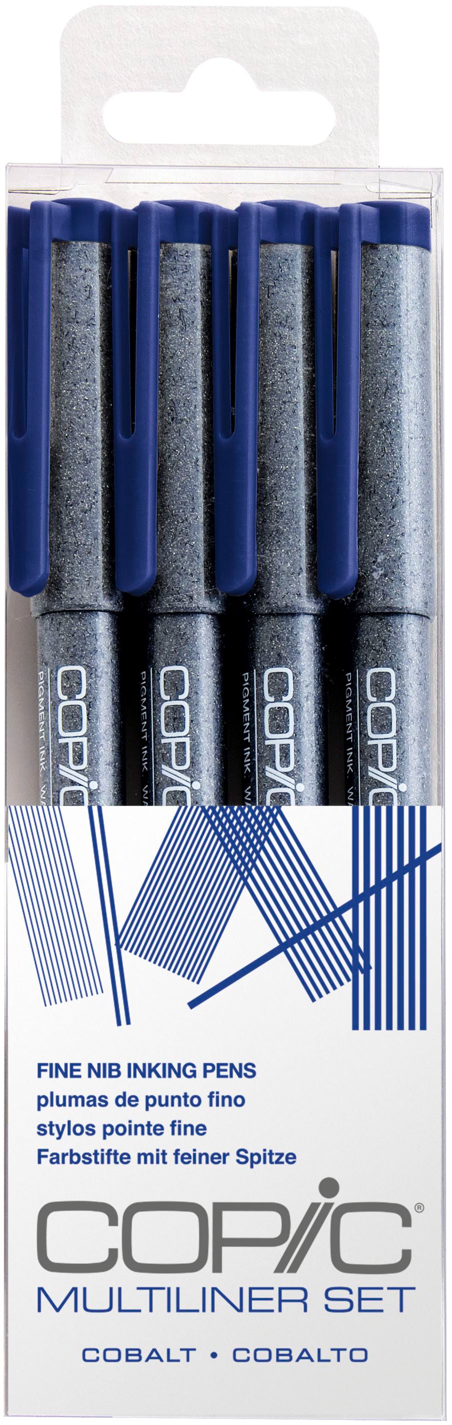 Copic Multiliner Fineliner – 0,05–0,5 mm, Kobalt, wasserfest