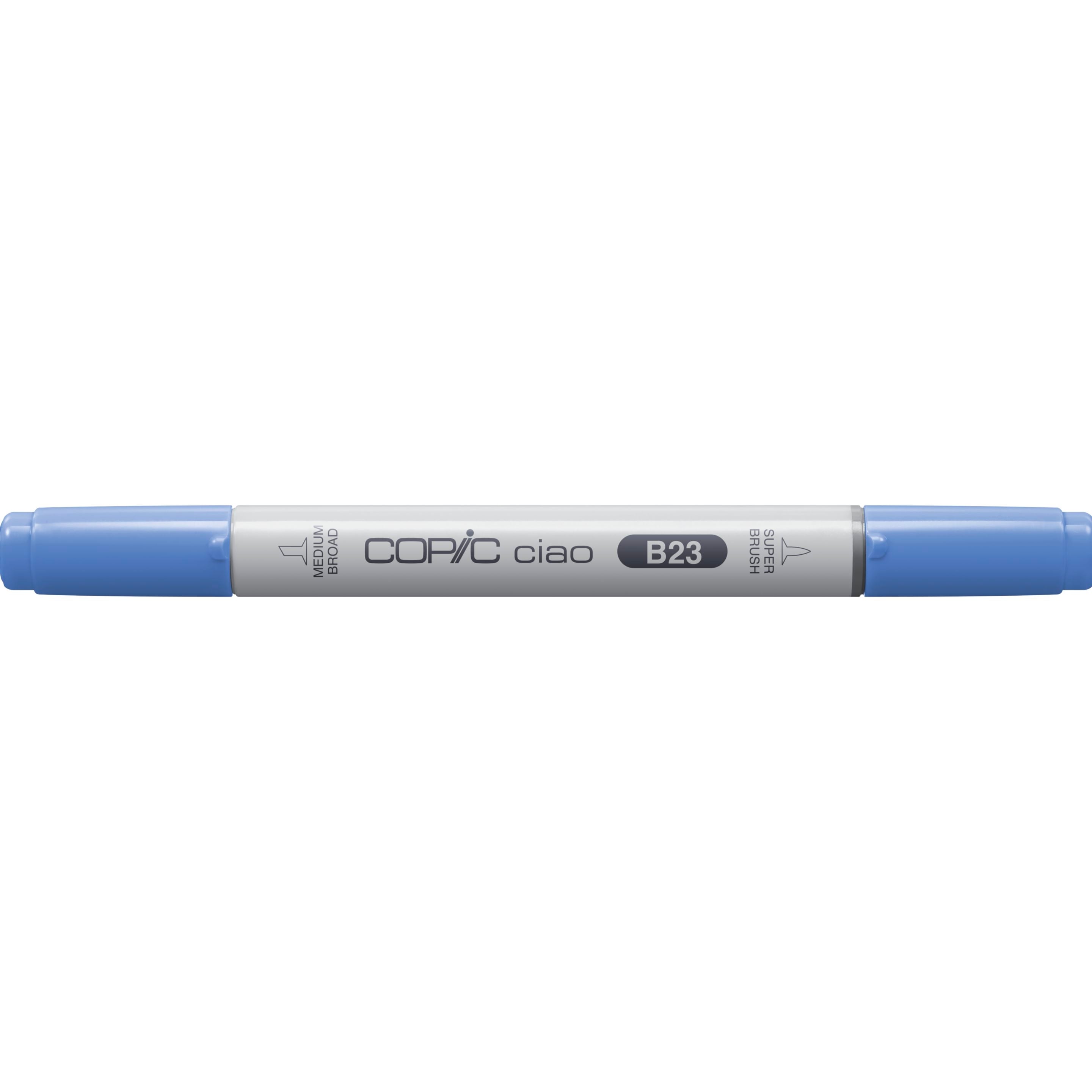Copic Ciao Brush Pen, Doppelspitze – Kombi, alkoholbasiert, Phthalo Blau