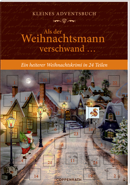 Coppenrath Kleines Adventsbuch – Adventskalender-Buch – 11,5 × 16,6 cm – Kalendarium Deutsch