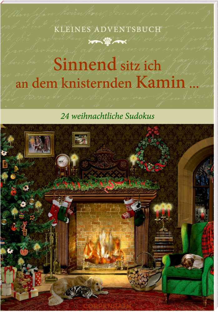 Coppenrath Kleines Adventsbuch – Adventskalender-Buch – 11,5 × 16,6 cm – 24 weihnachtliche Sudokus