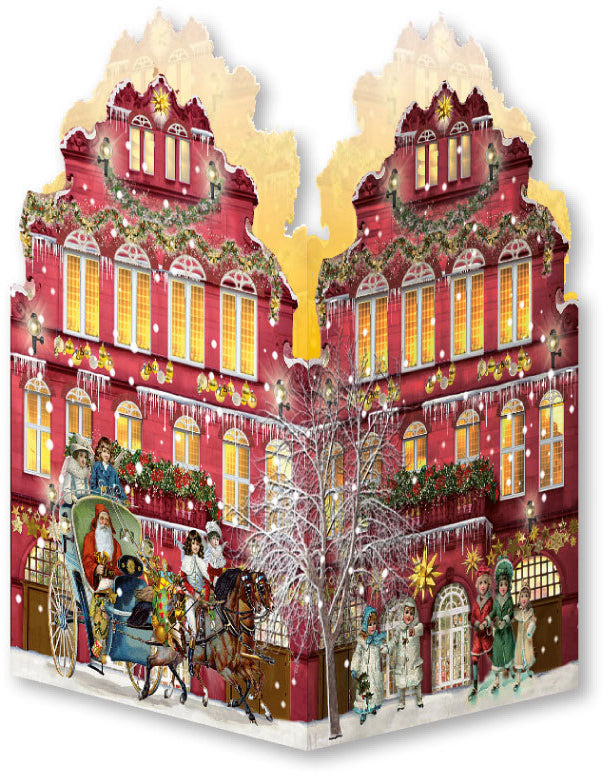 Coppenrath Nostalgische Weihnachtshäuser – Adventskalender – 13 × 18,2 cm