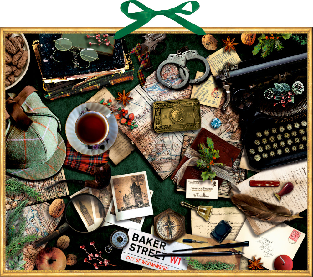 Coppenrath Sherlock Holmes Krimi – Adventskalender – 56,3 × 60 cm