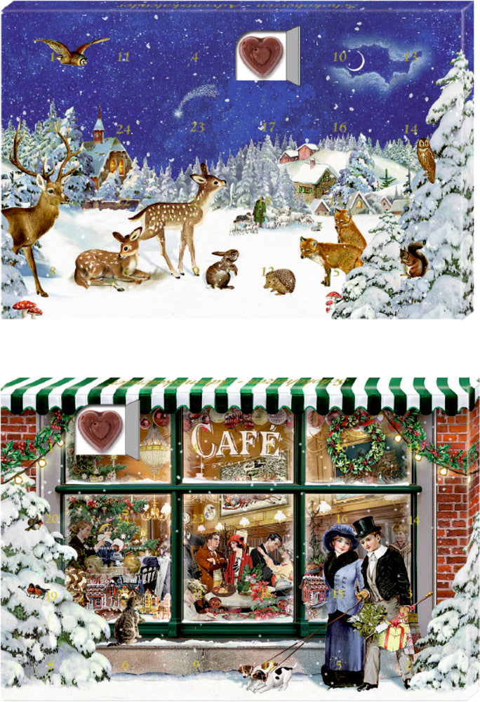 Coppenrath Adventskalender Schokolade – Herzmomente – 26 g