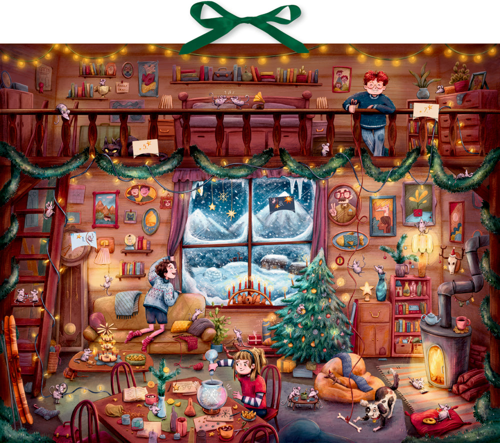 Coppenrath Aufregende Winterferien – Adventskalender – 59,5 × 56 cm