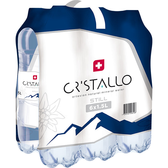 Cristallo Mineralwasser still – 6 × 1,5 l