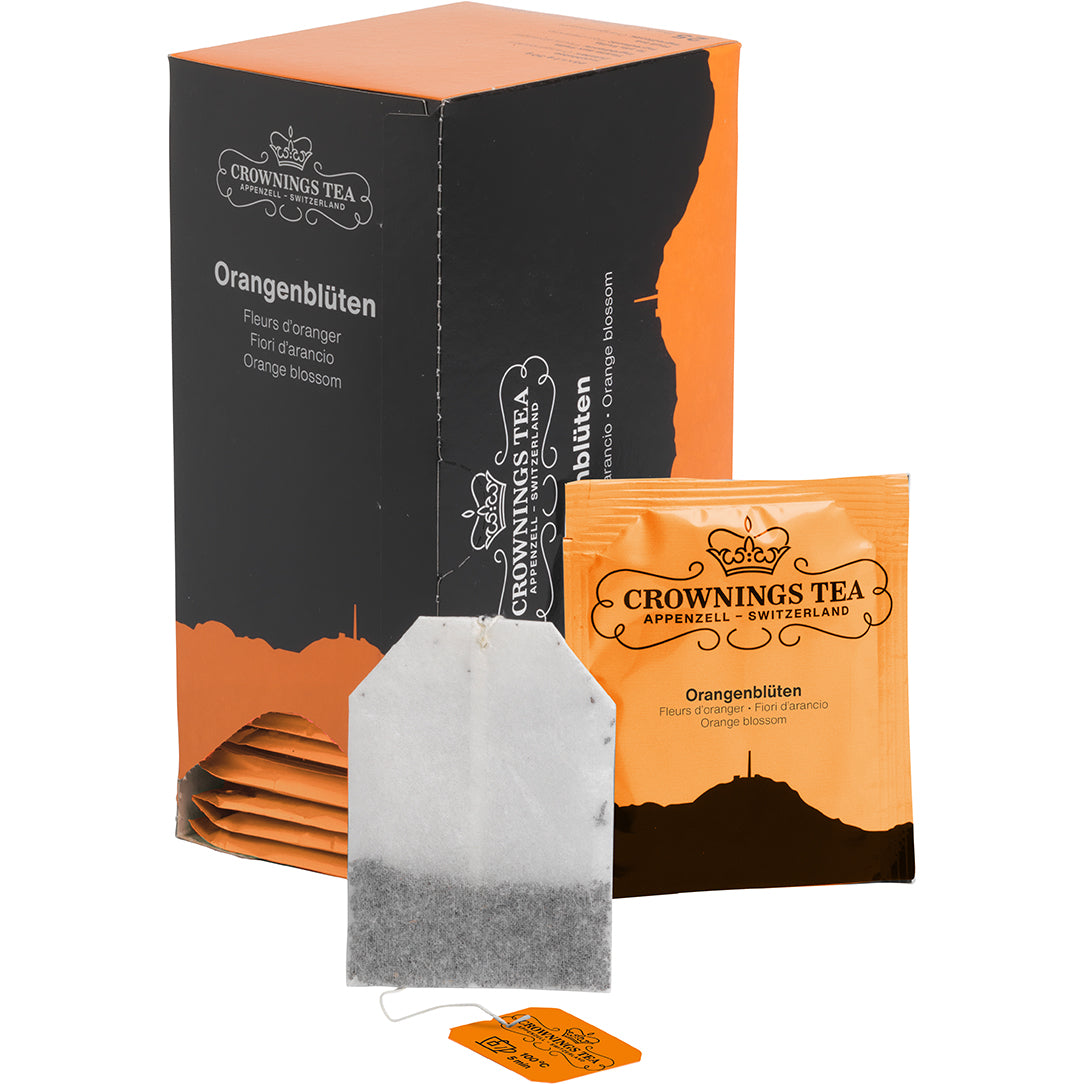 Crowning's Kräutertee Orangenblüten – Teebeutel 25 Beutel