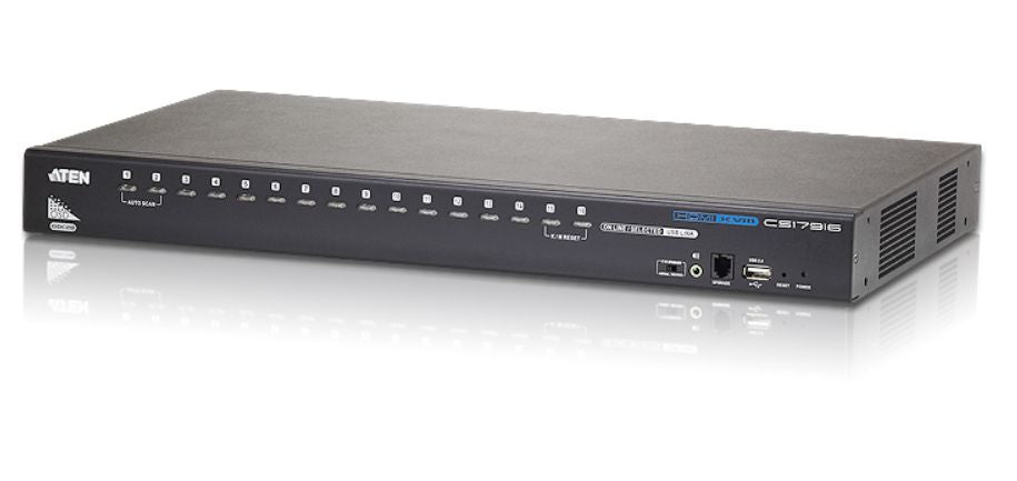 ATEN KVM-Switch, USB/HDMI, 16-Port