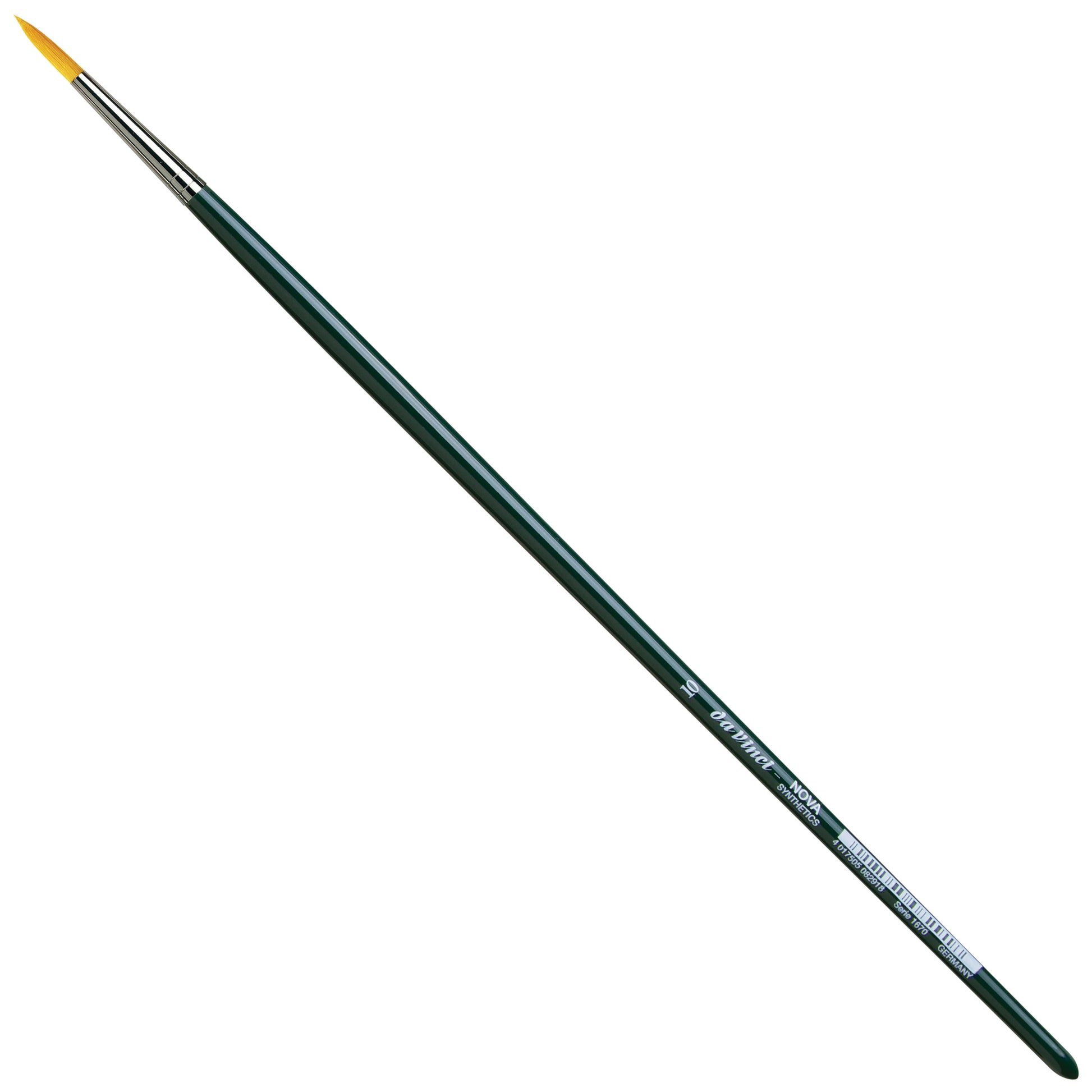 Da Vinci – Nova 1670 – Pinsel – Rundpinsel, Grösse 10, Synthetik, Länge 315 mm