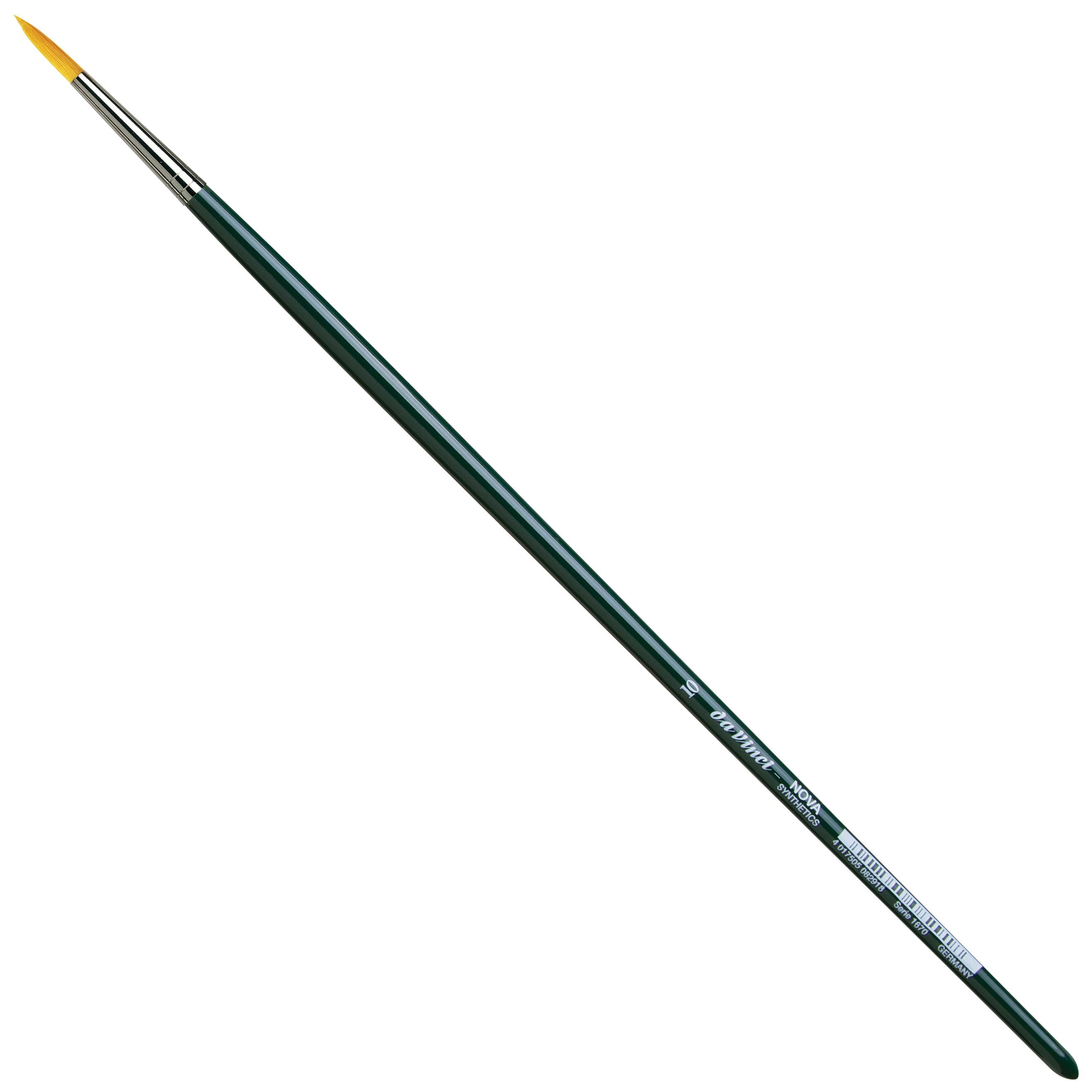 Da Vinci – Nova 1670 – Pinsel – Rundpinsel, Grösse 10, Synthetik, Länge 315 mm