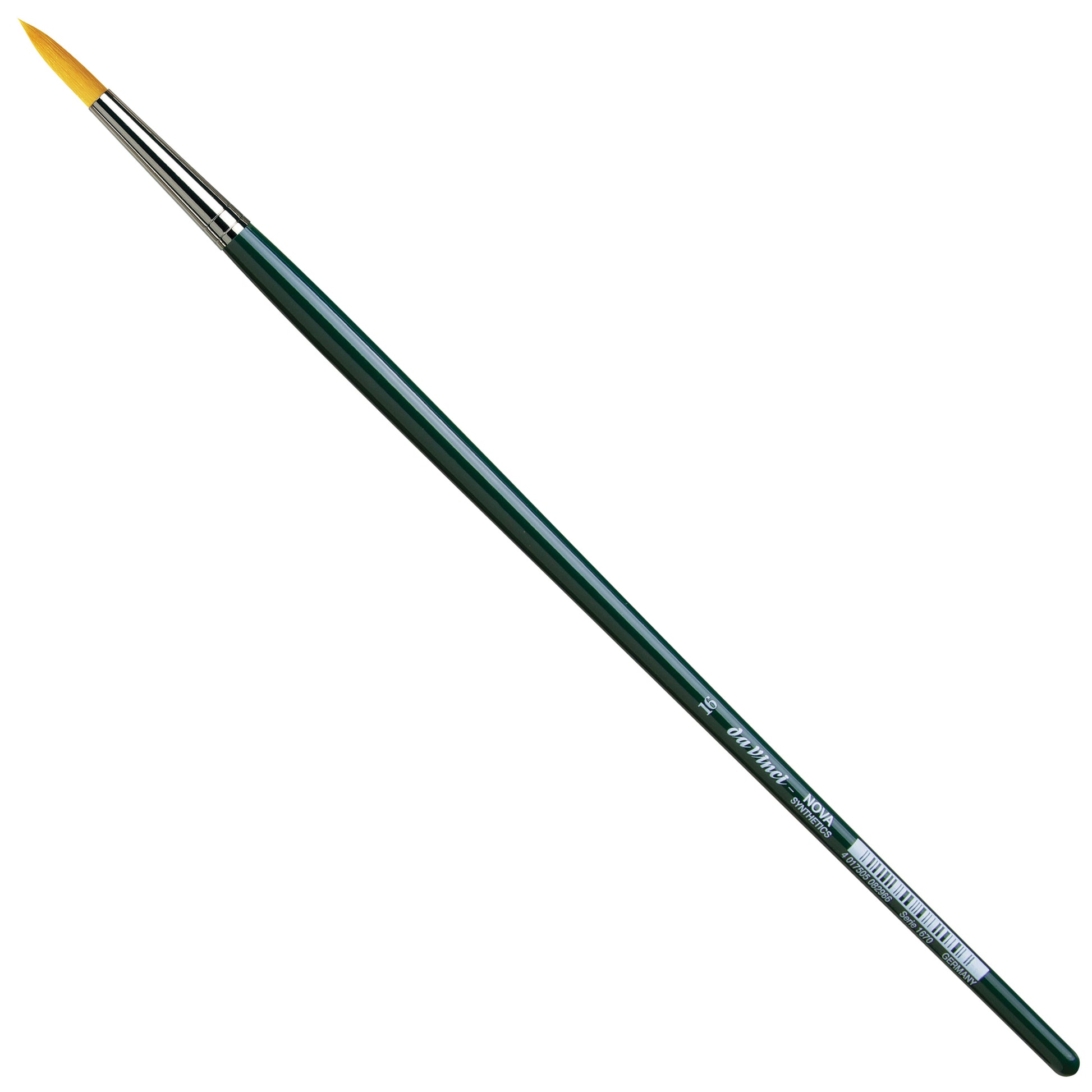 Da Vinci – Nova VA-167016 – Pinsel – Rundpinsel, Grösse 16, Breite 10 mm, Synthetik, Länge 330 mm