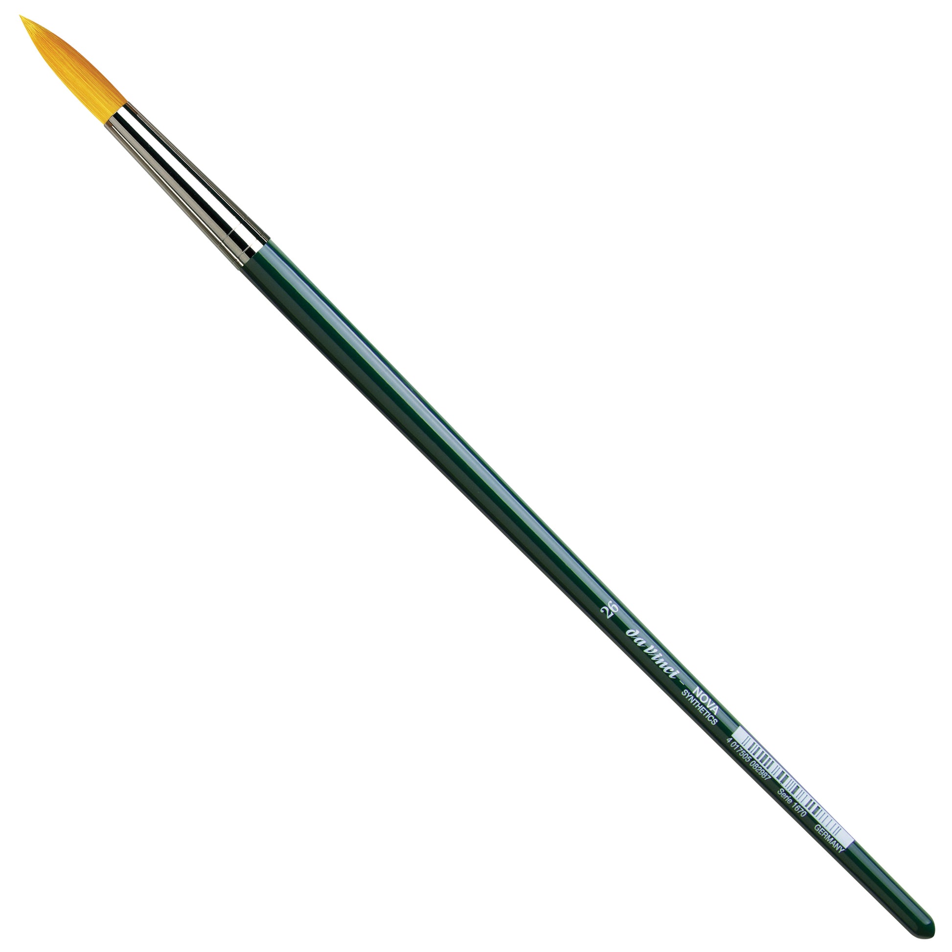 Da vinci Nova VA-167026 – Pinsel – Rundpinsel, Grösse 26, Synthetik, Länge 320 mm
