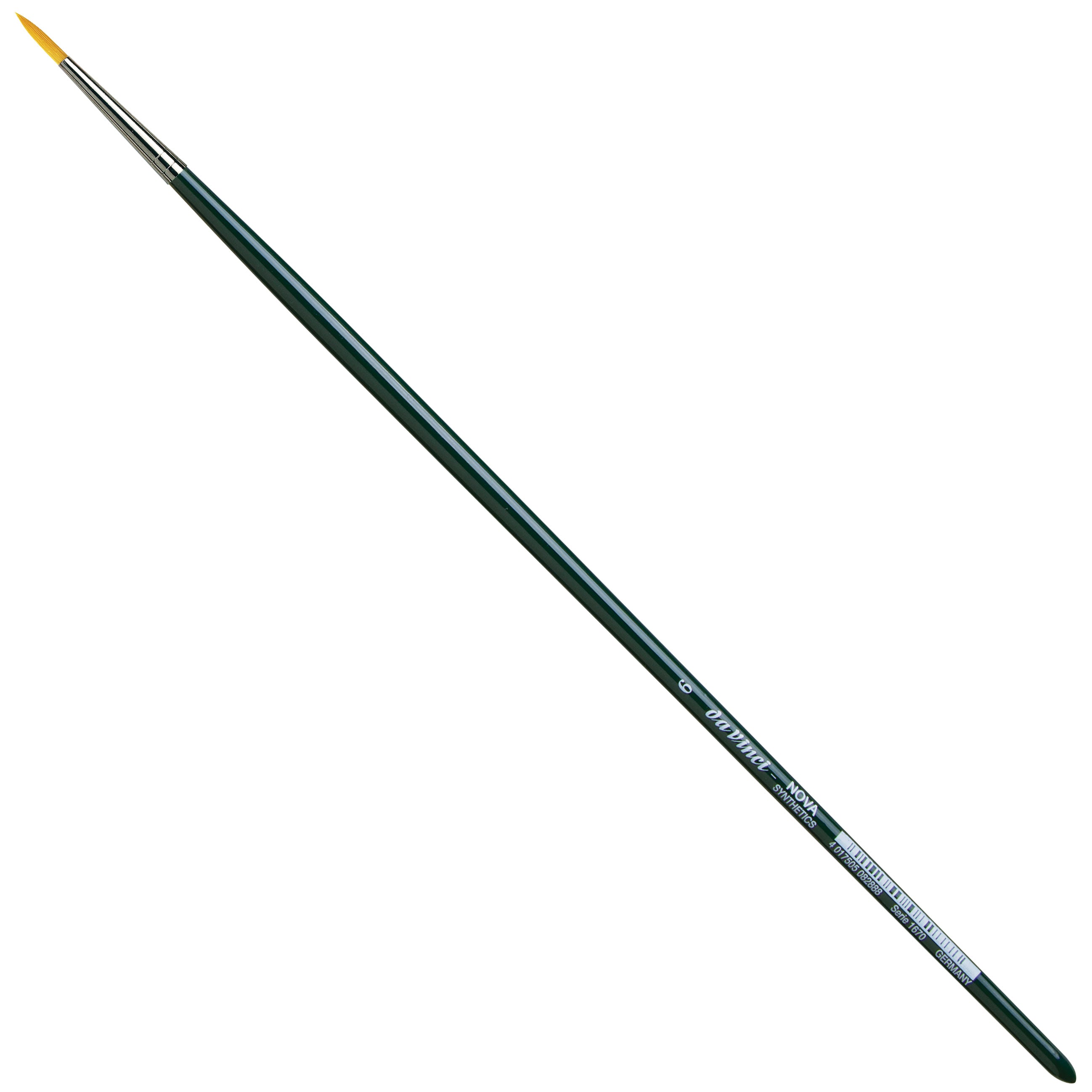 Da vinci Serie 1670 NOVA – Pinsel – Rundpinsel, Grösse 6, Breite 10 mm, Synthetik, Länge 315 mm