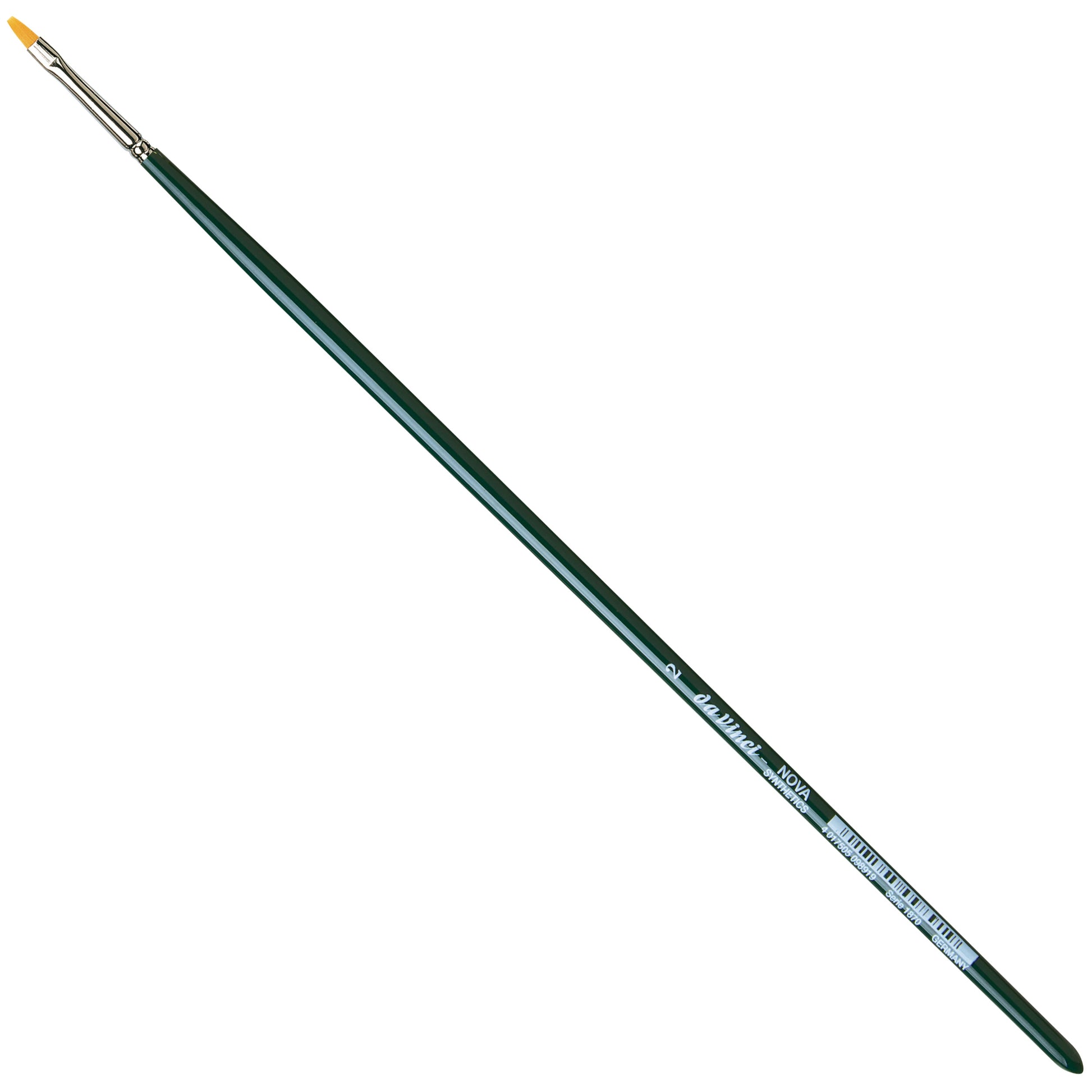 Da Vinci – Nova 1870 – Pinsel – Flachpinsel, Grösse 2, Breite 10 mm, Synthetik