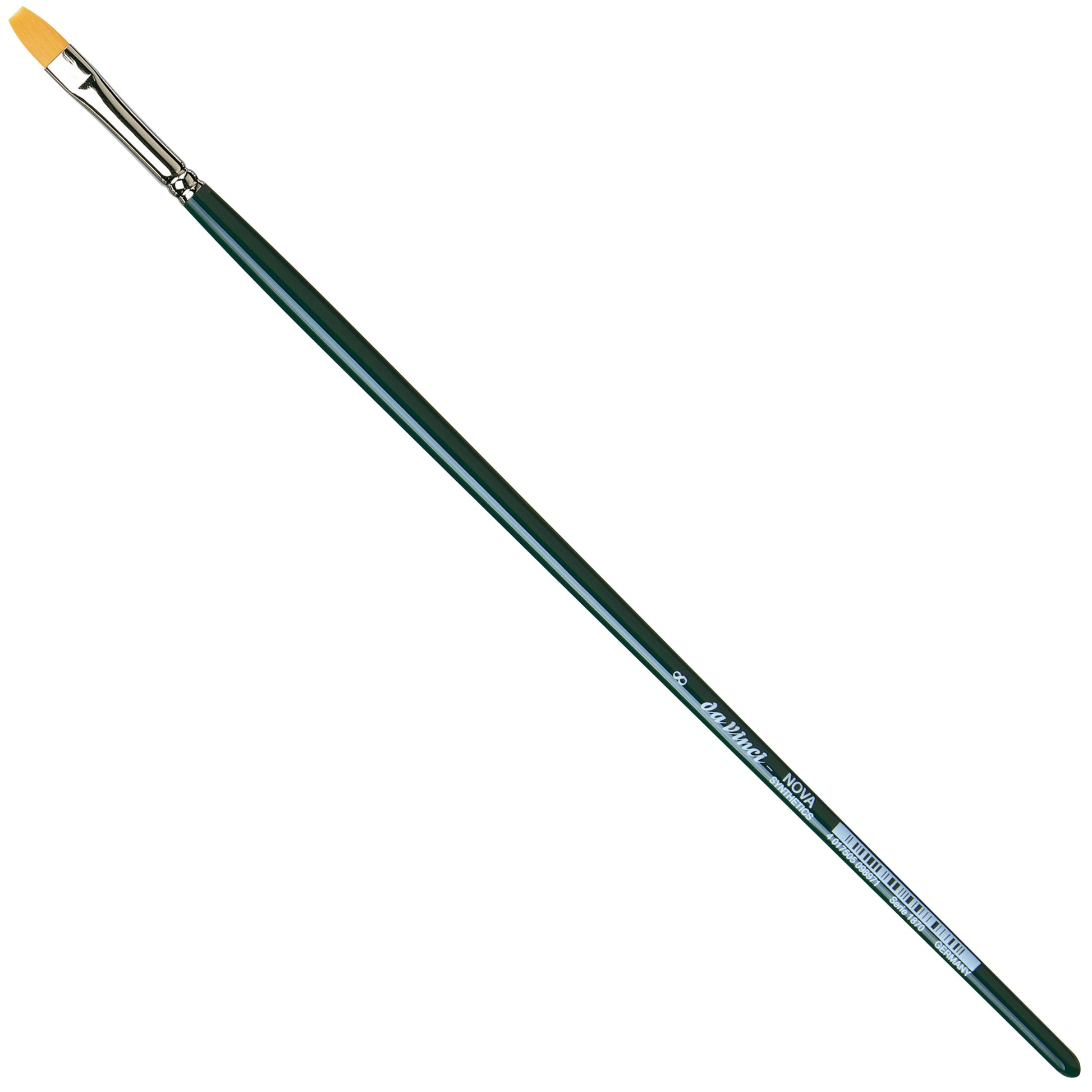 Da Vinci – Nova 1870 – Pinsel – Flachpinsel, Grösse 8, Breite 10 mm, Synthetik