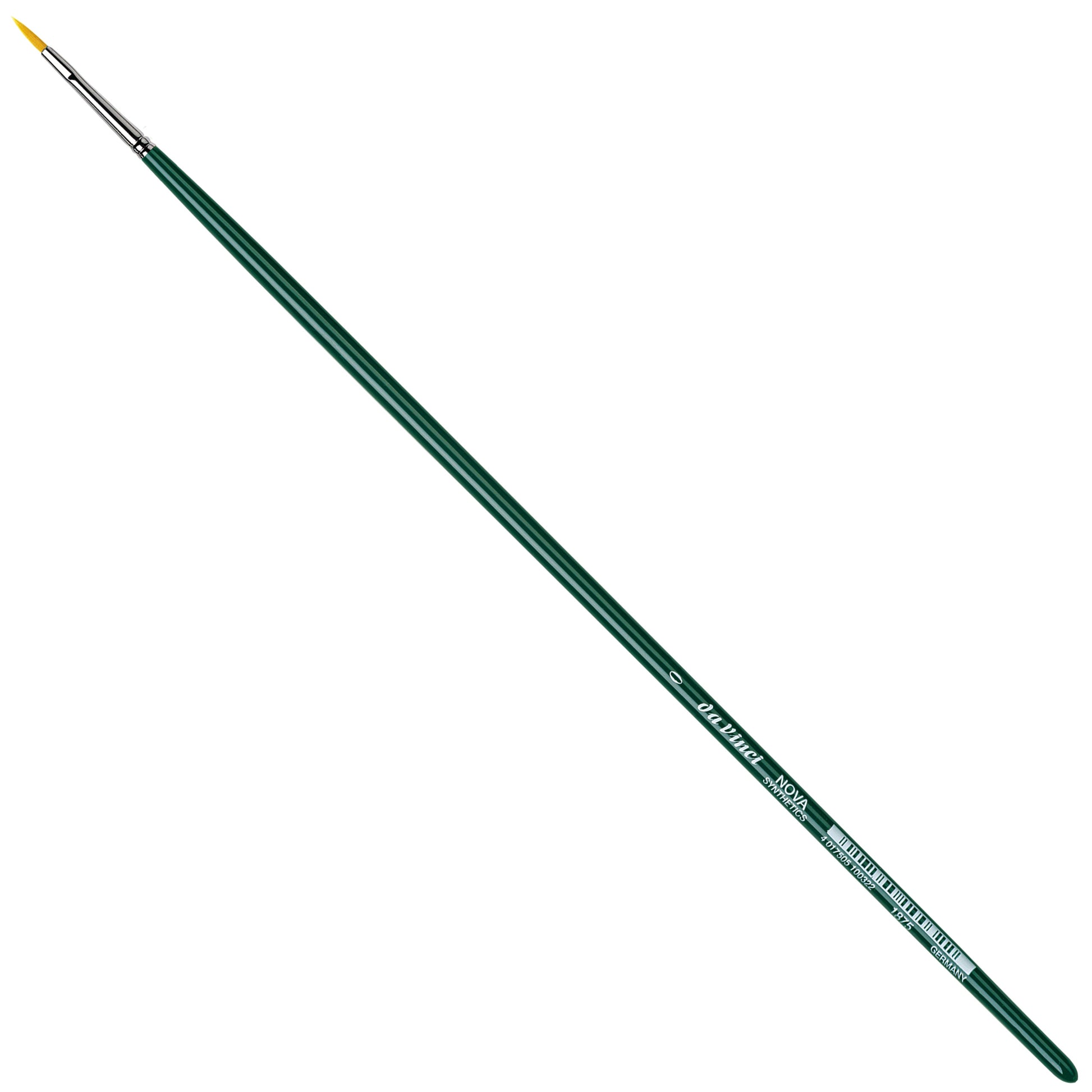 Da Vinci – Nova VA-1875 – Pinsel – Katzenzungenpinsel, Grösse 0, Breite 10 mm, Synthetik