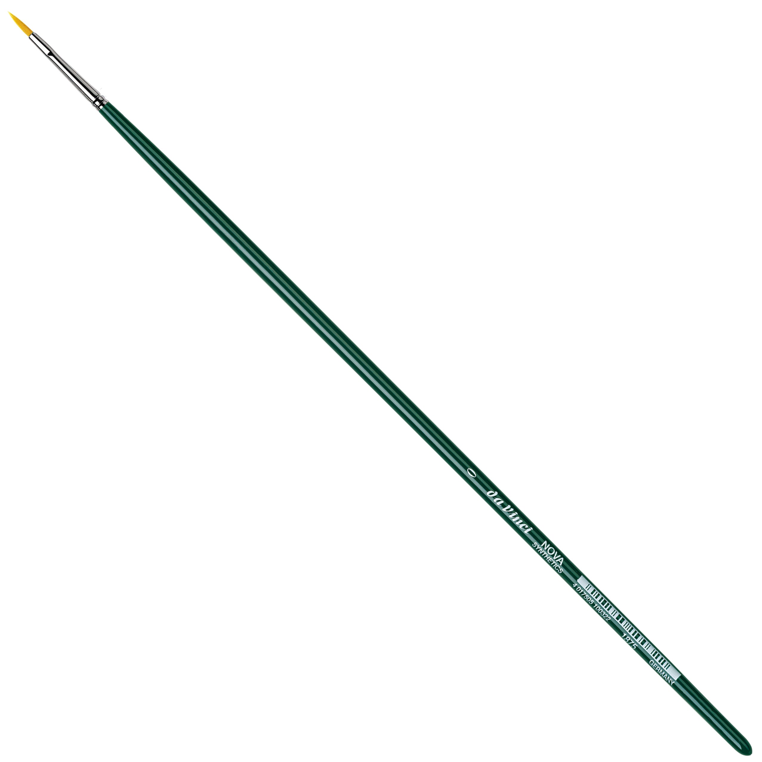 Da Vinci – Nova VA-1875 – Pinsel – Katzenzungenpinsel, Grösse 0, Breite 10 mm, Synthetik