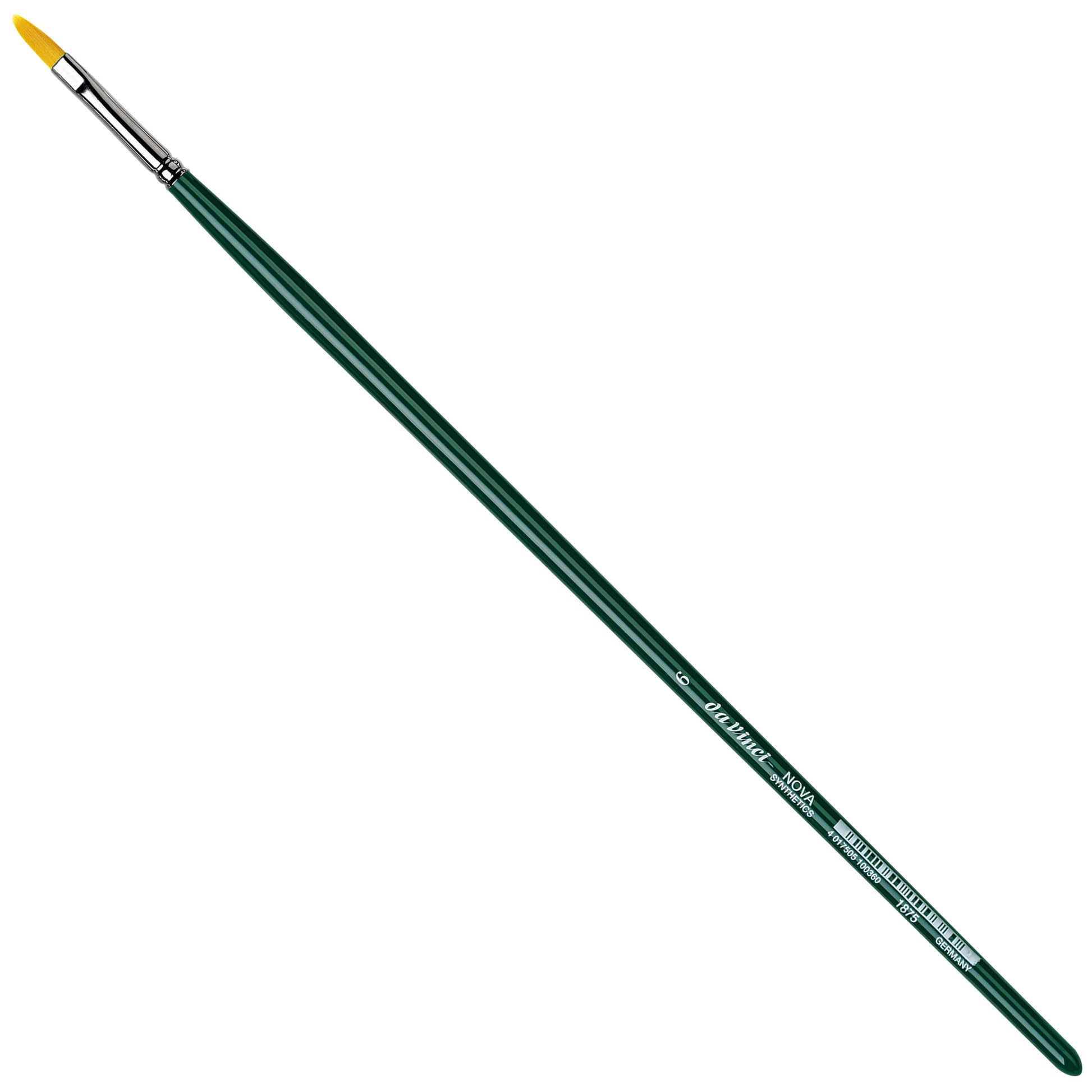 Da Vinci – Nova 1875 – Pinsel – Katzenzungenpinsel, Grösse 6, Breite 10 mm, Synthetik