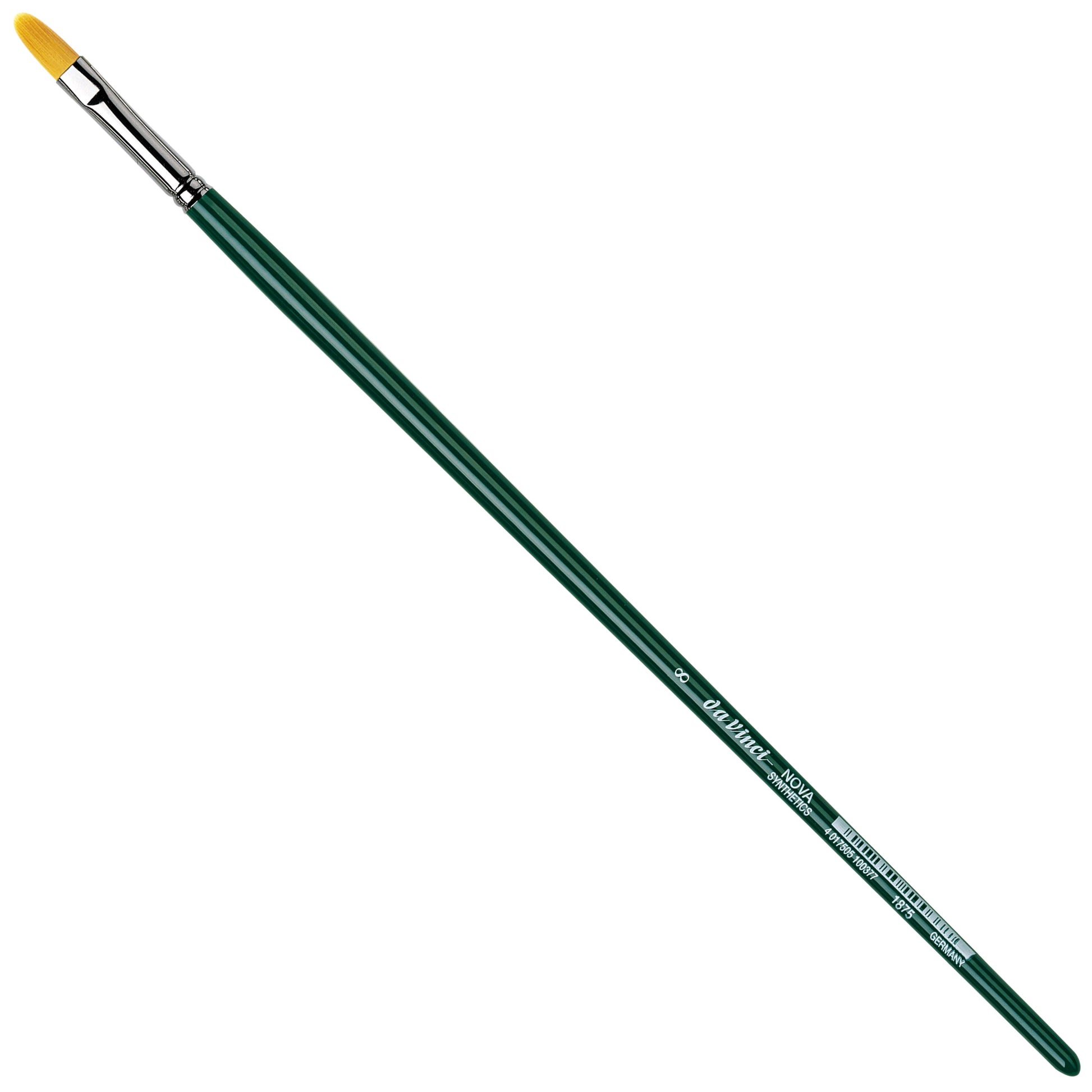 Da vinci Nova VA-1875 – Pinsel – Katzenzungenpinsel, Grösse 8, Breite 10 mm, Synthetik, Länge 305 mm