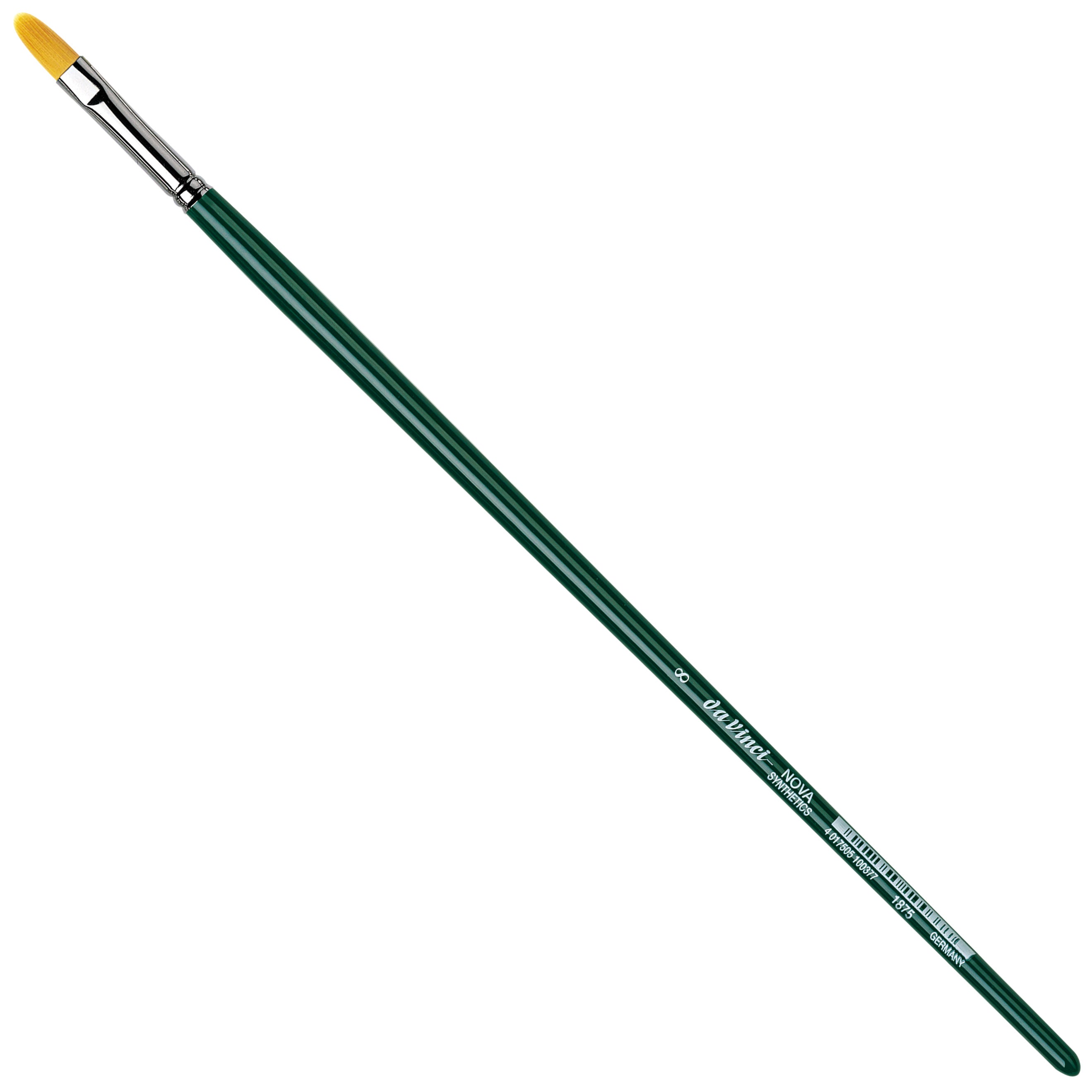 Da vinci Nova VA-1875 – Pinsel – Katzenzungenpinsel, Grösse 8, Breite 10 mm, Synthetik, Länge 305 mm