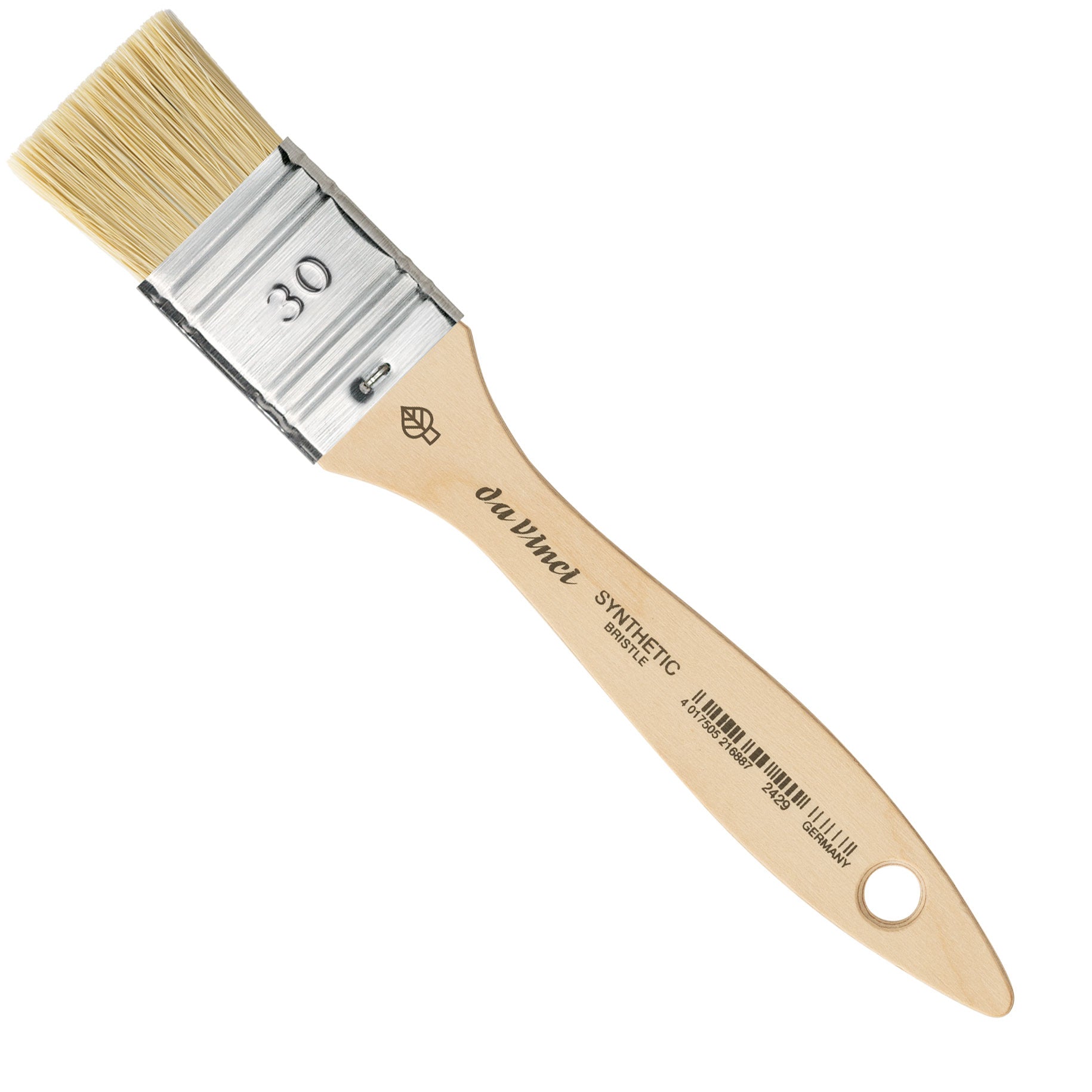 Da Vinci – Nova VA-242930 – Borstenpinsel, Grösse 30, Breite 32 mm, Synthetikborsten, Länge 190 mm