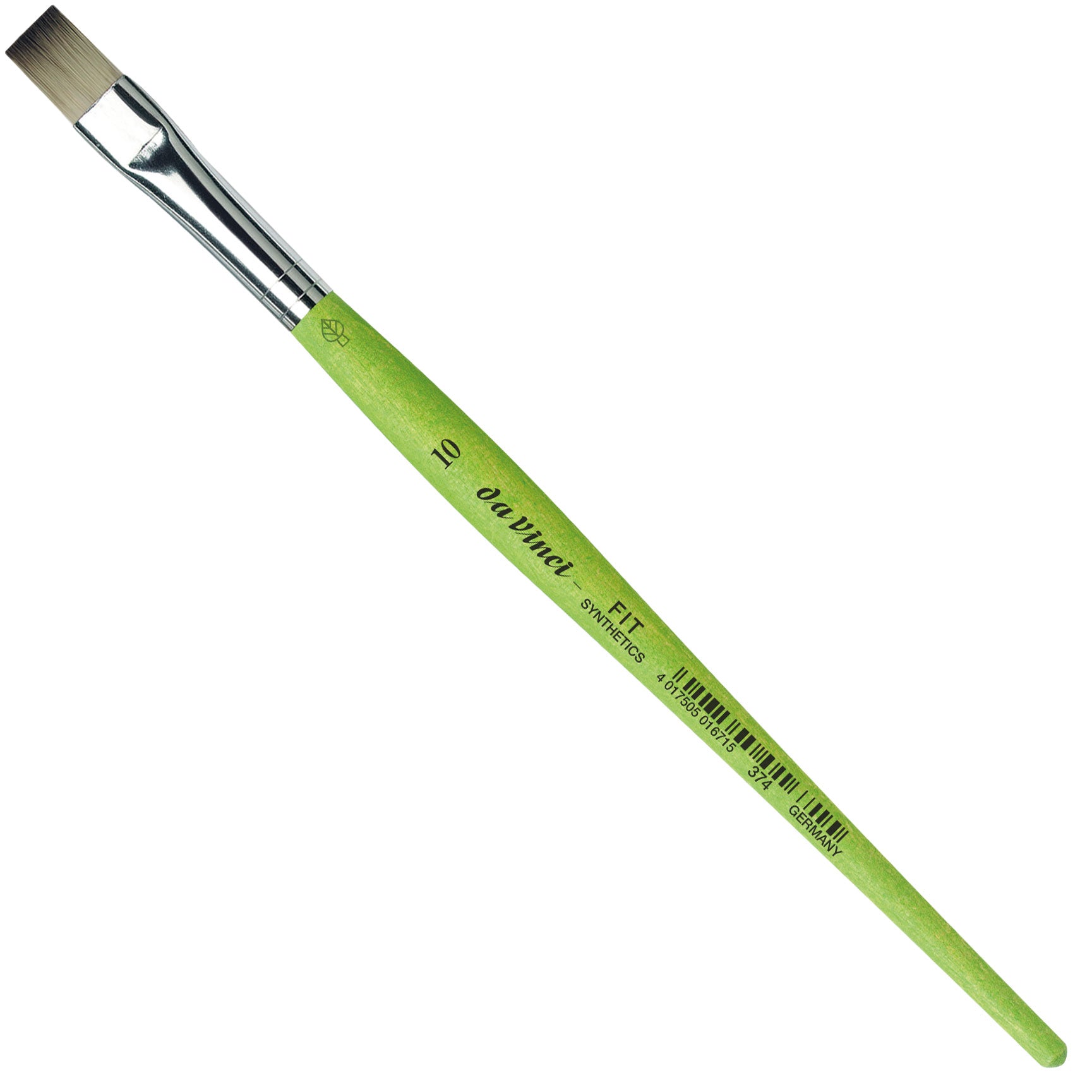 Da Vinci – Fit Synthetics VA-374_10 – Pinsel – Flachpinsel, Grösse 10, Breite 13 mm, Synthetik