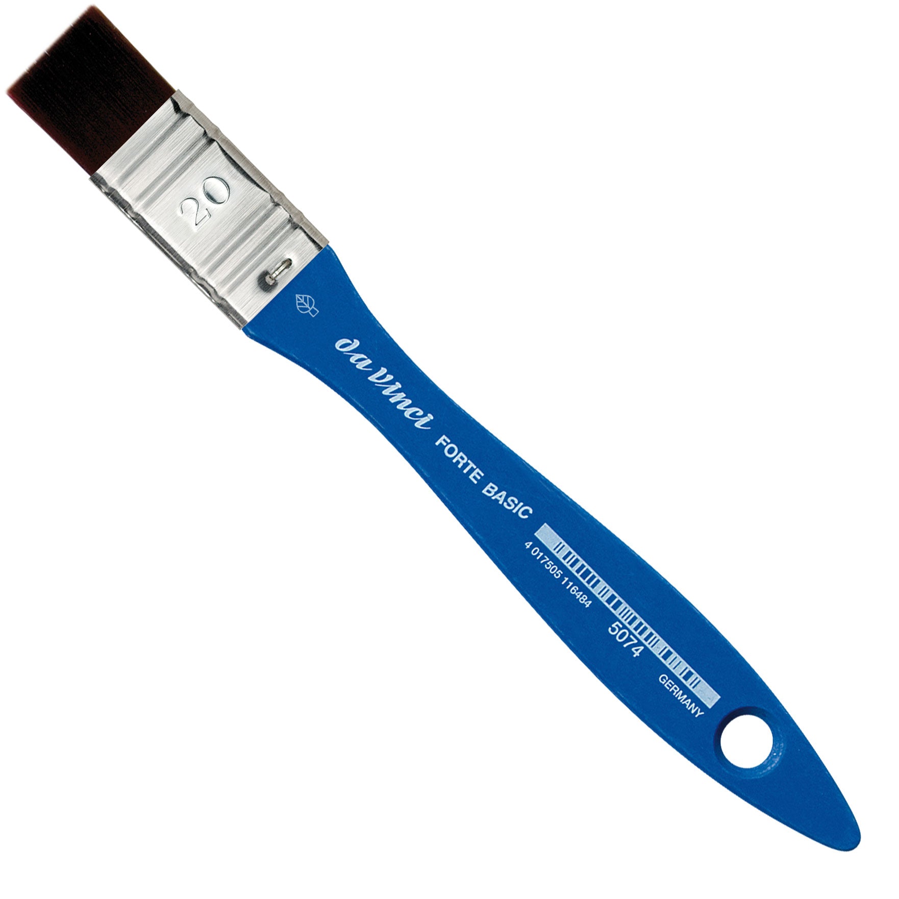 Da Vinci – Forte Basic VA-507420 – Flachpinsel, Grösse 20, Breite 24 mm, Synthetik