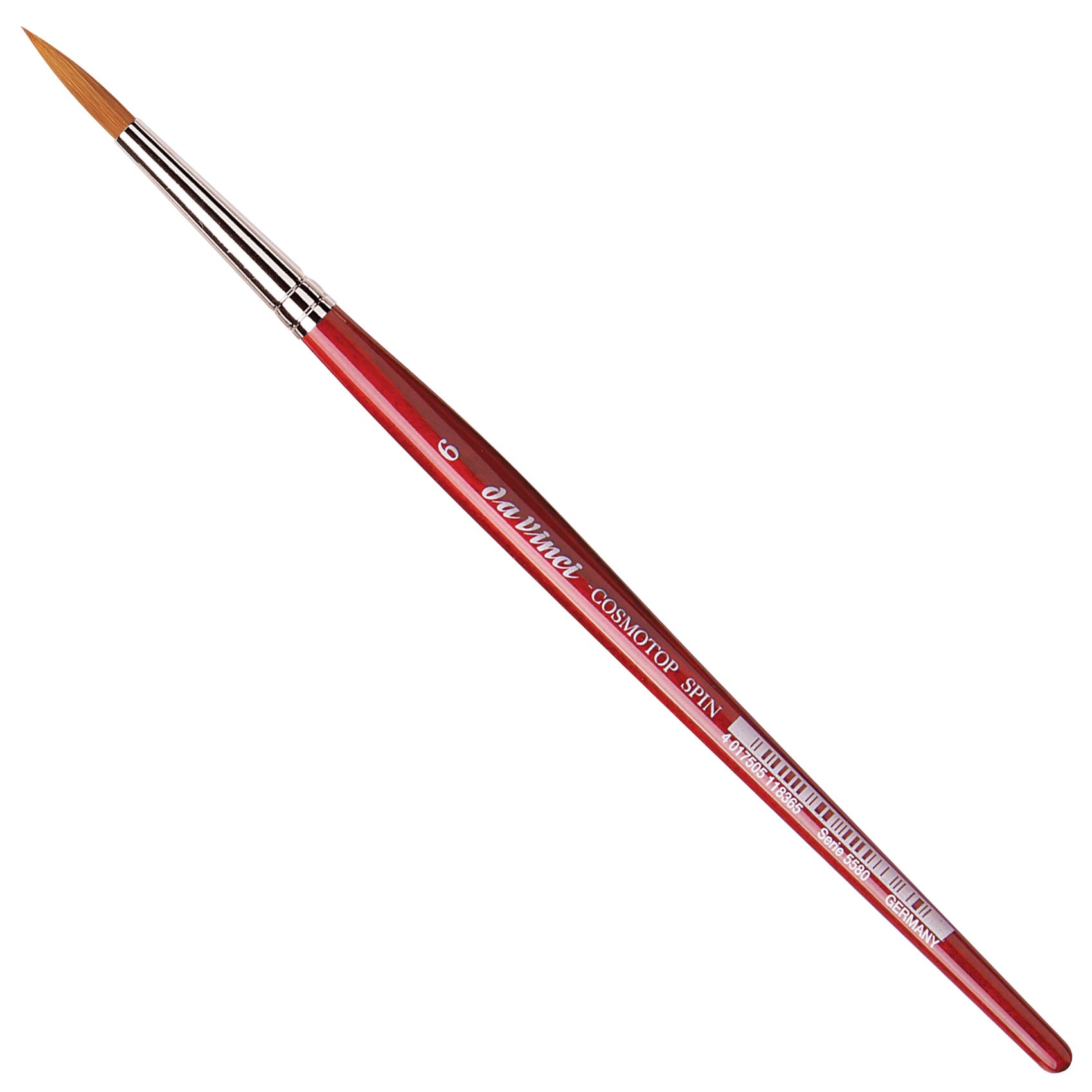 Da Vinci – Cosmotop Spin VA-5580_6 – Pinsel – Rundpinsel, Grösse 6, Breite 10 mm, Synthetik