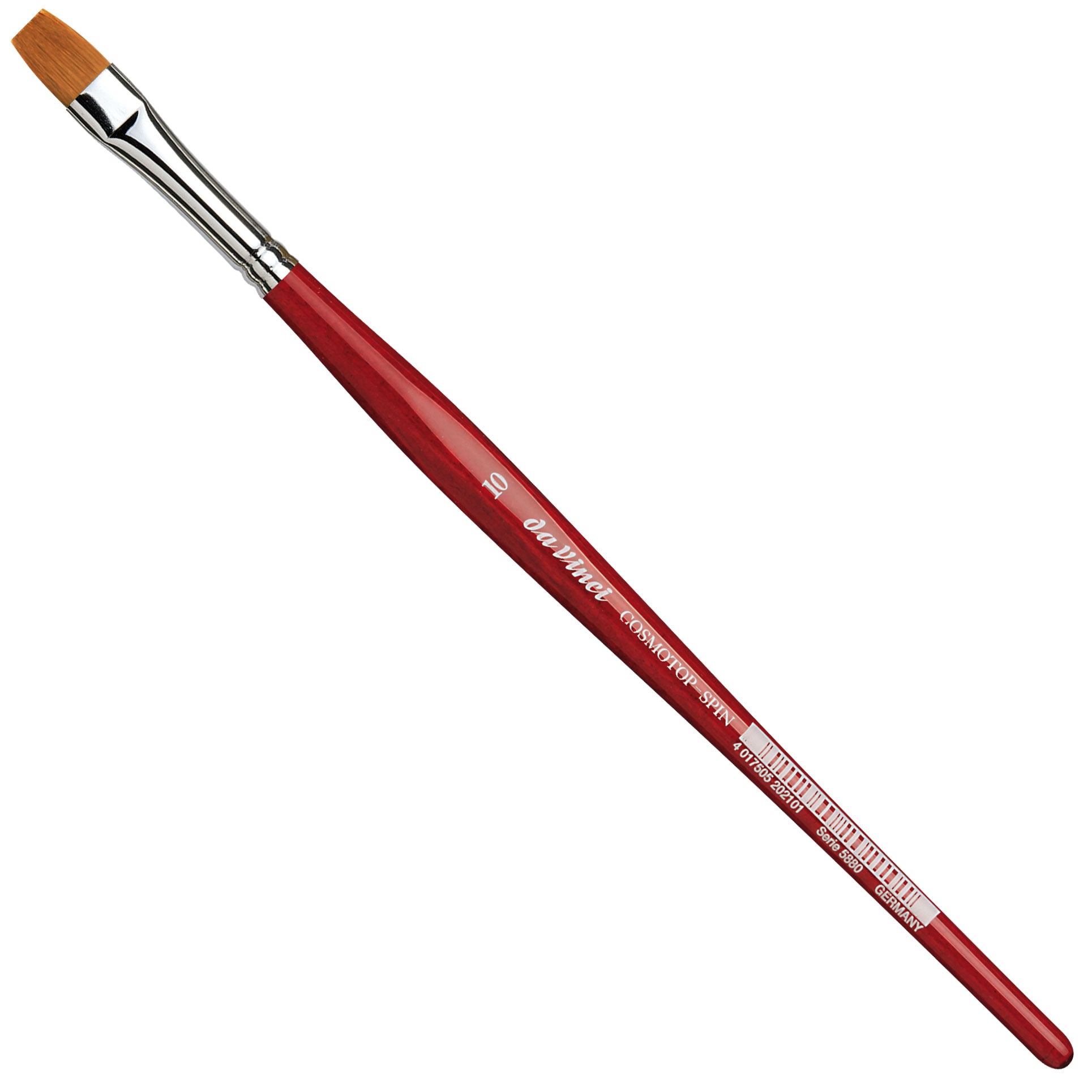Da Vinci – Cosmotop Spin VA-588010 – Flachpinsel, Grösse 10, Synthetik