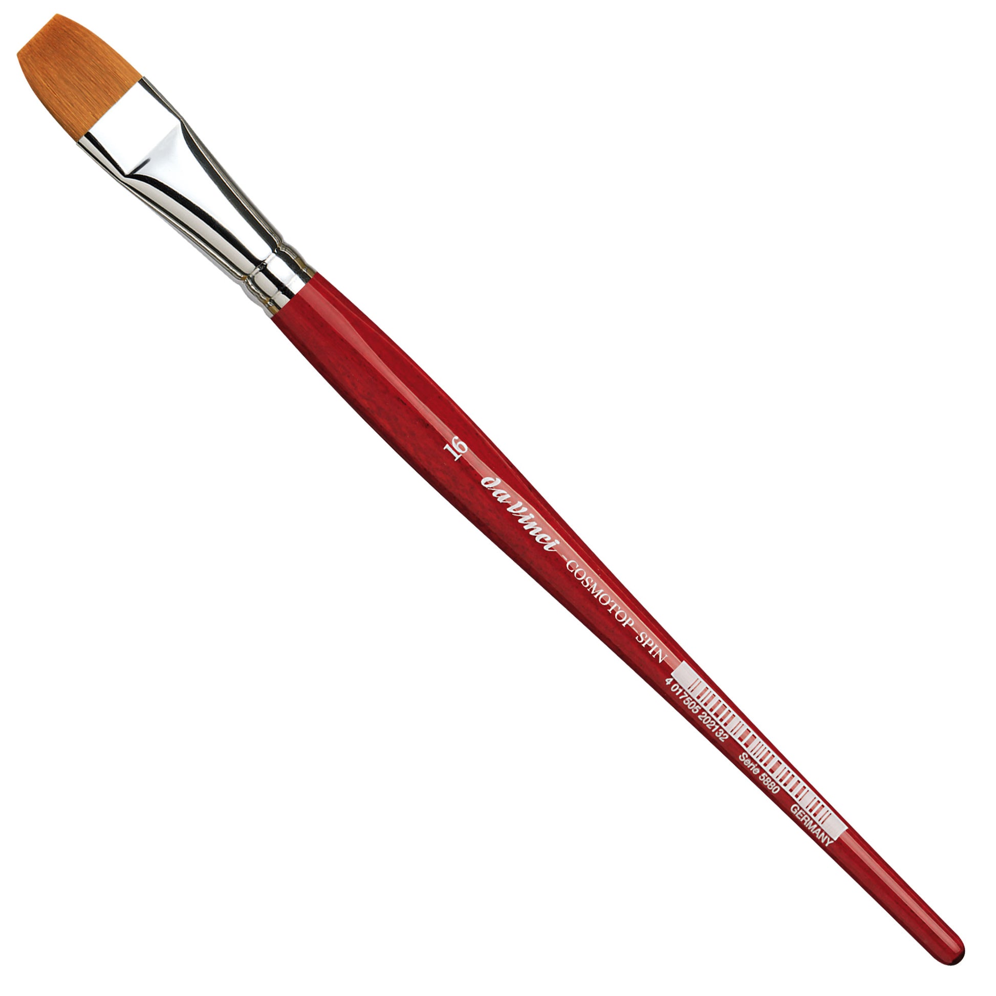 Da Vinci – Cosmotop Spin VA-588016 – Flachpinsel, Grösse 16, Breite 20 mm, Synthetik