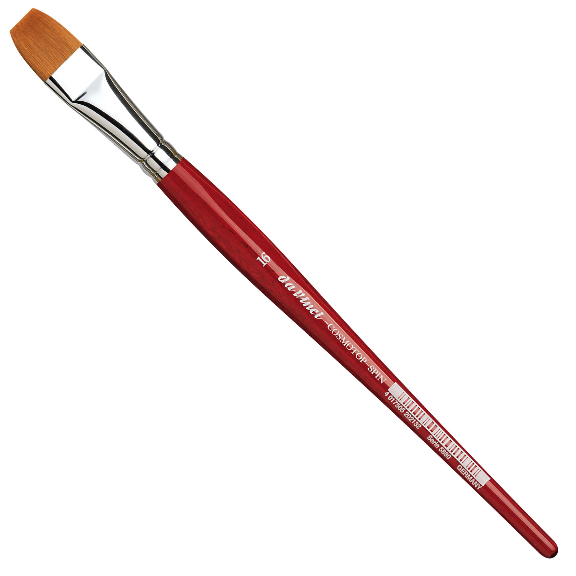 Da Vinci – Cosmotop Spin VA-588016 – Flachpinsel, Grösse 16, Breite 20 mm, Synthetik