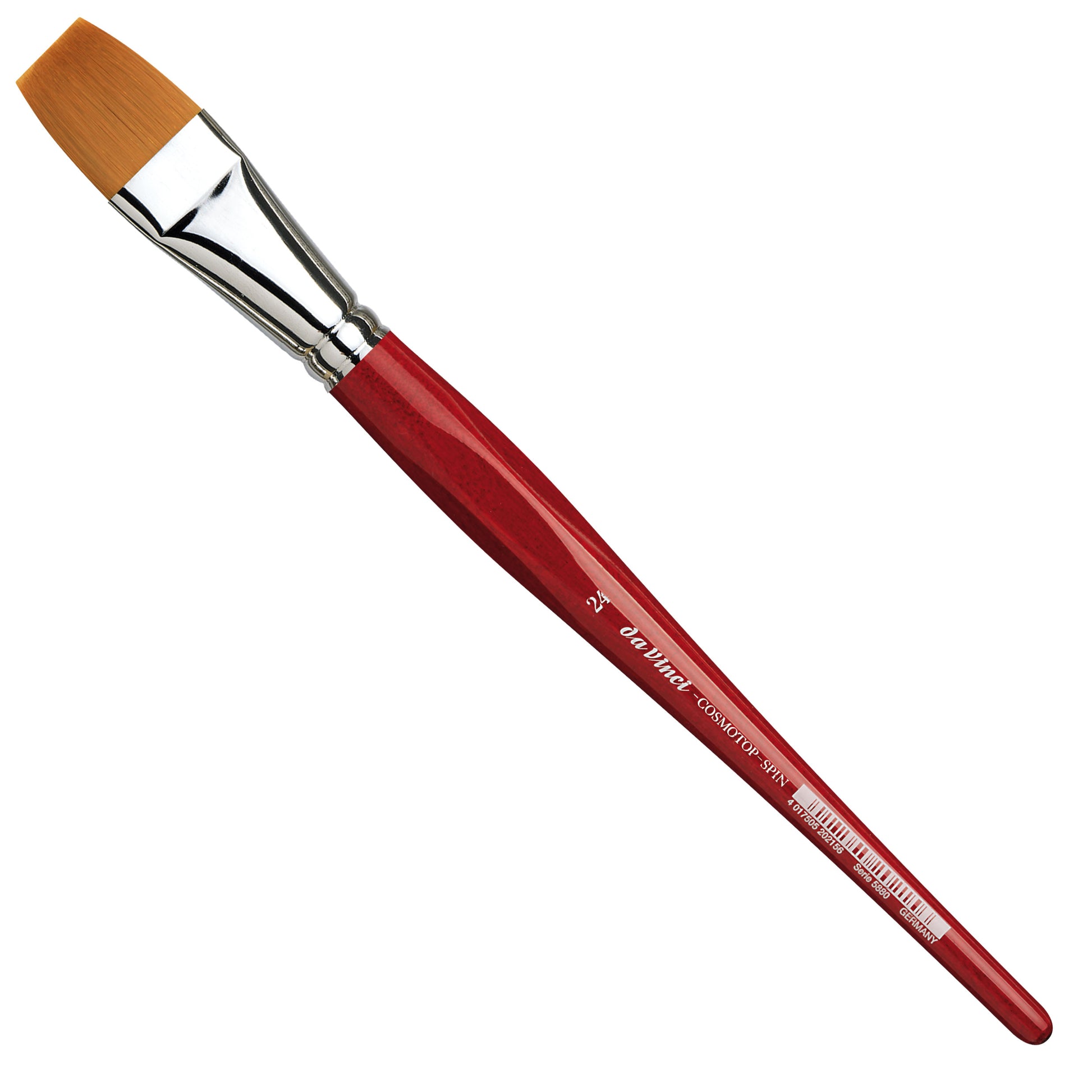 Da Vinci – Cosmotop Spin VA-588024 – Flachpinsel, Grösse 24, Breite 30 mm, Synthetik, Länge 270 mm