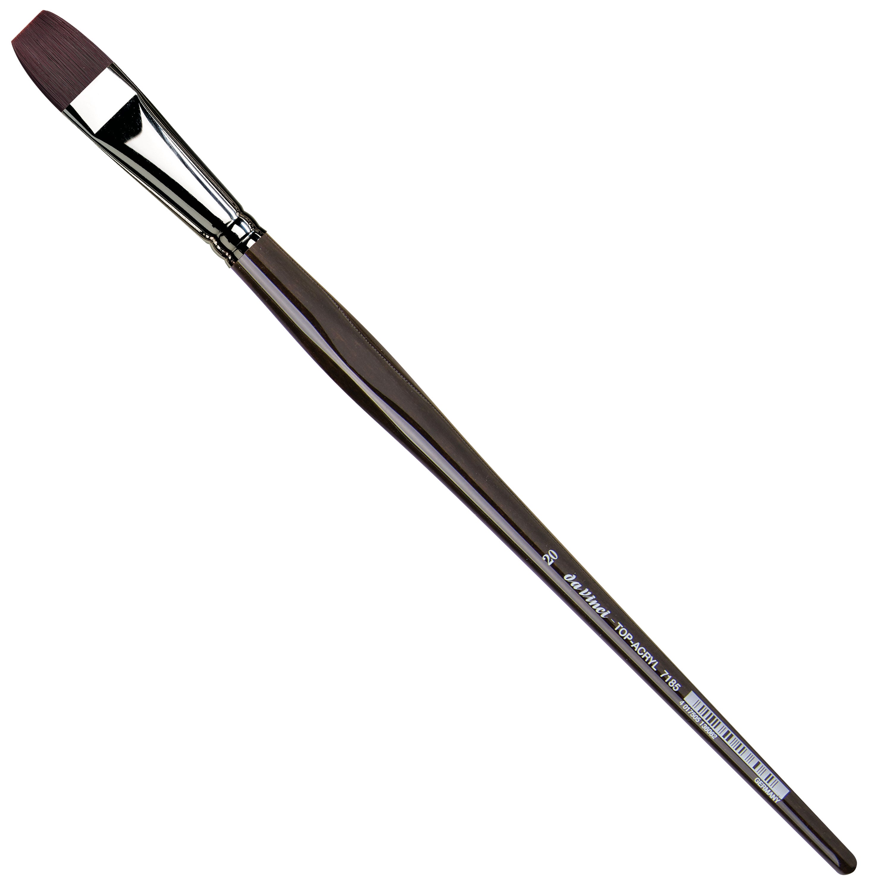 Da Vinci – Serie 7185 – Flachpinsel, Breite 25 mm, Synthetik, für Acryl- und Ölfarben