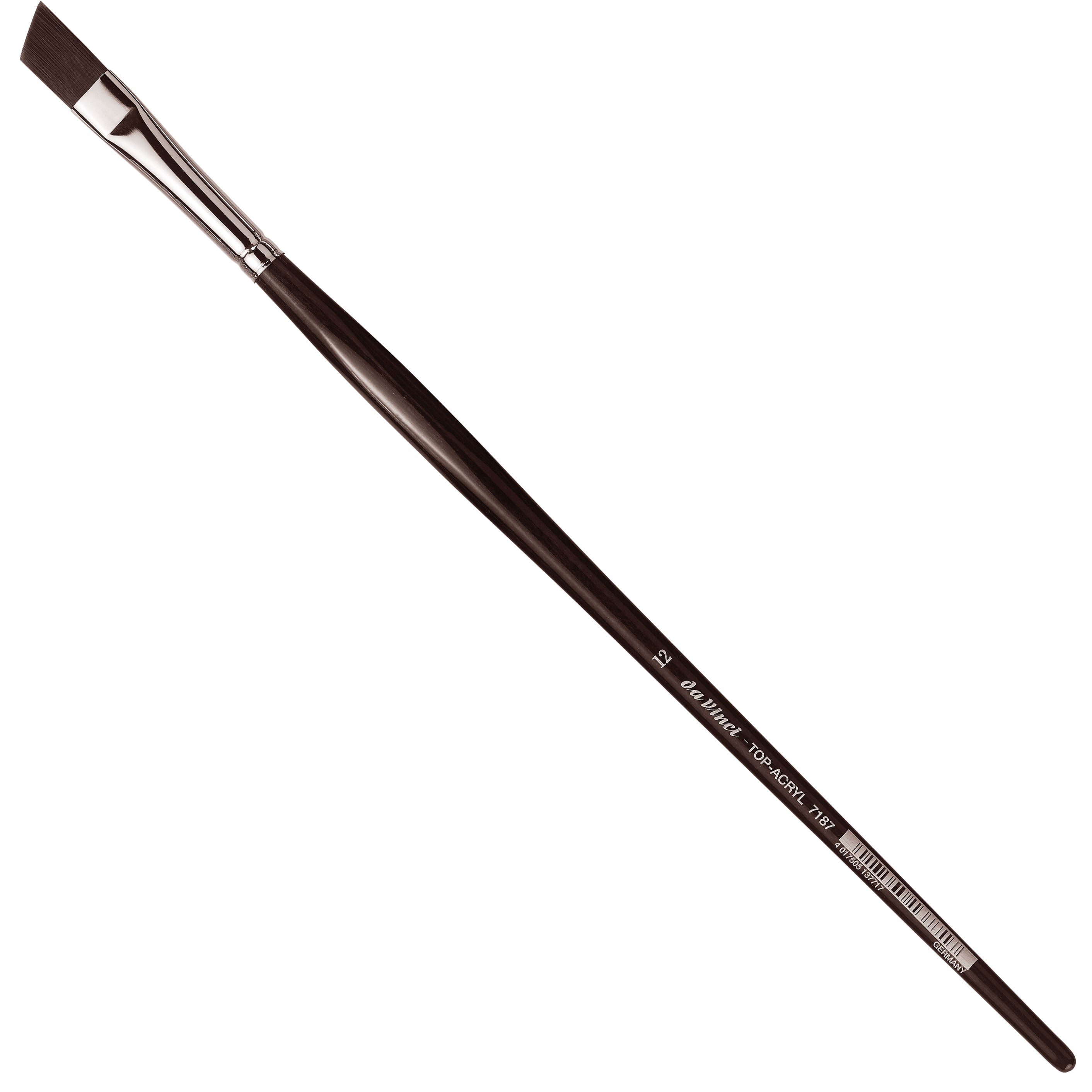 Da Vinci – Top Acryl VA-718712 – Pinsel – Schrägpinsel, Grösse 12, Synthetik, Länge 330 mm