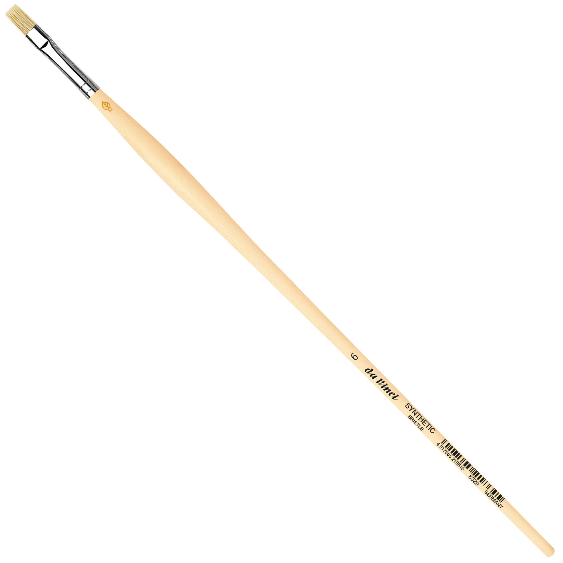 Da Vinci 8329 – Pinsel – Grösse 6, Breite 10 mm, Synthetikborsten, Länge 300 mm