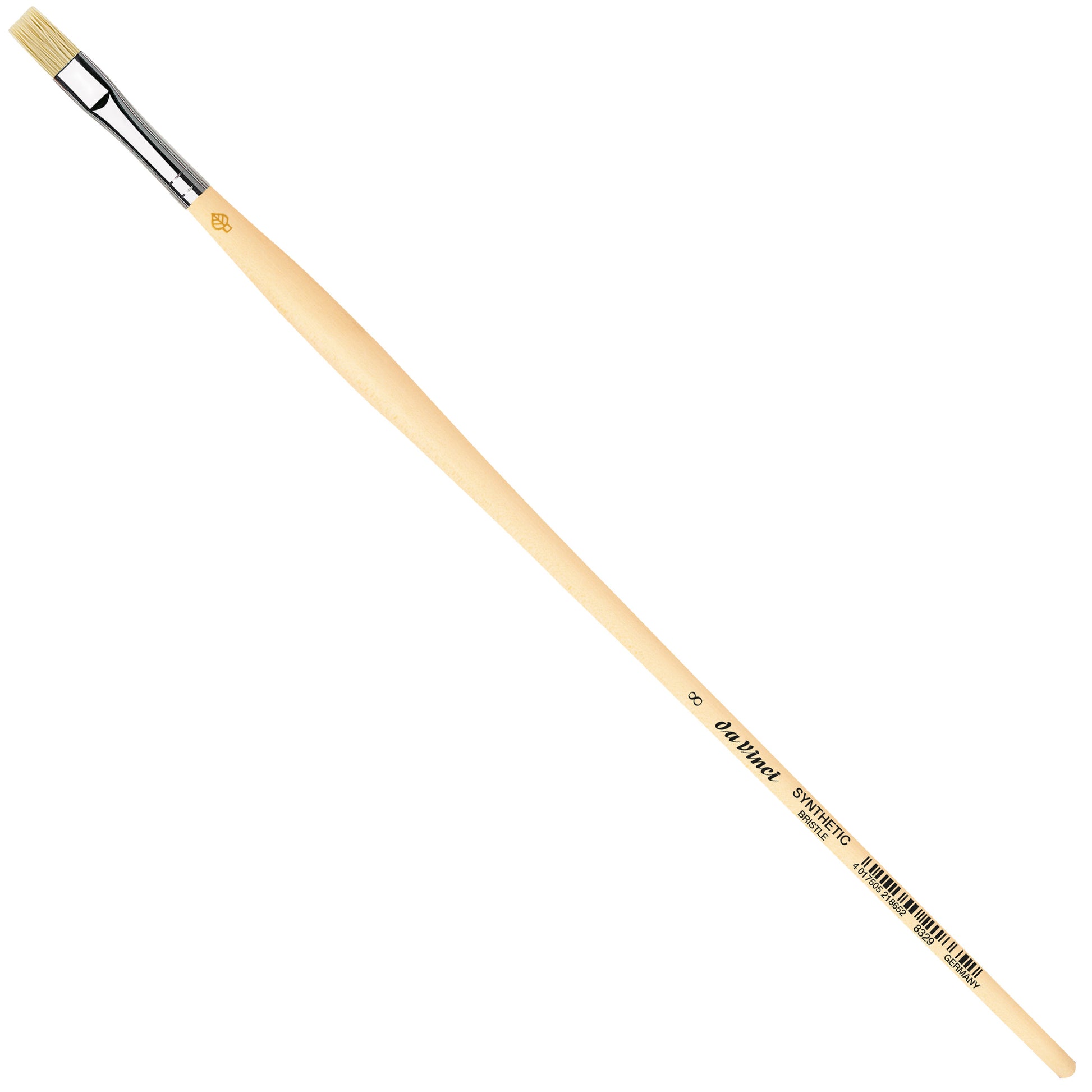 Da Vinci – Serie 8329 (VA-8329_8) – Pinsel, Grösse 8, Breite 10 mm, Synthetik, Länge 300 mm