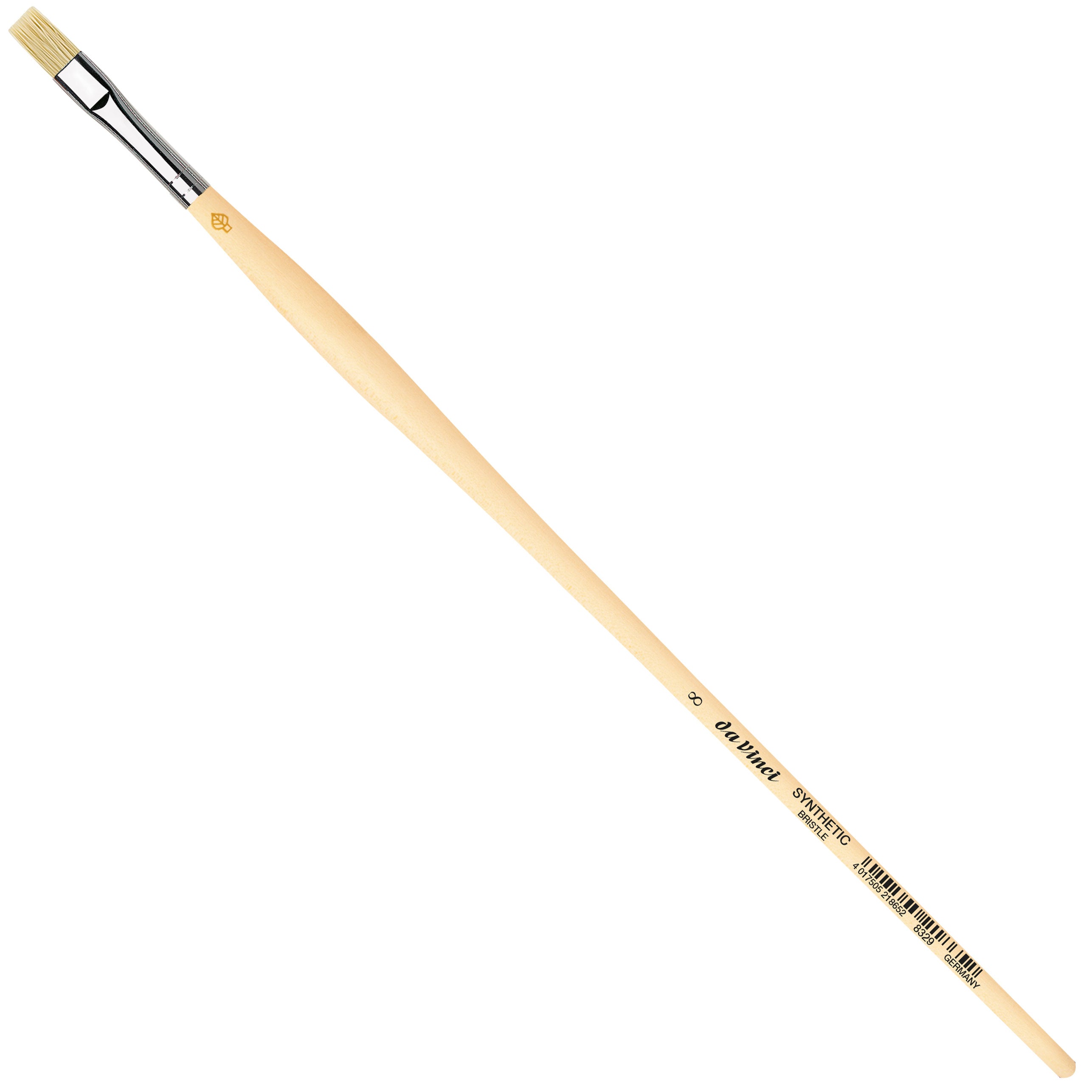 Da Vinci – Serie 8329 (VA-8329_8) – Pinsel, Grösse 8, Breite 10 mm, Synthetik, Länge 300 mm
