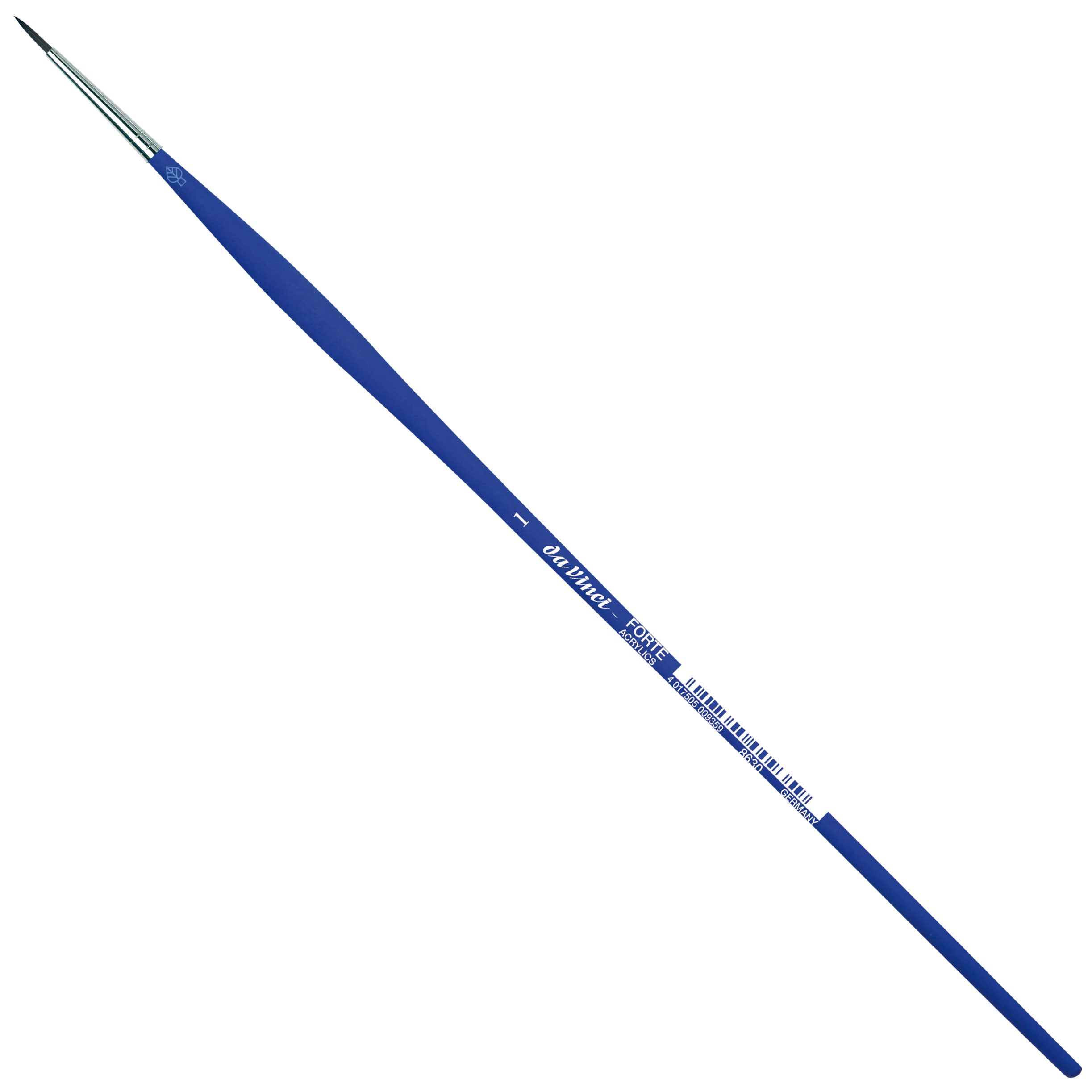 Da Vinci – Forte Acrylics VA-8630 – Pinsel – Rundpinsel, Grösse 1, Synthetik, Breite 10 mm, Länge 295 mm