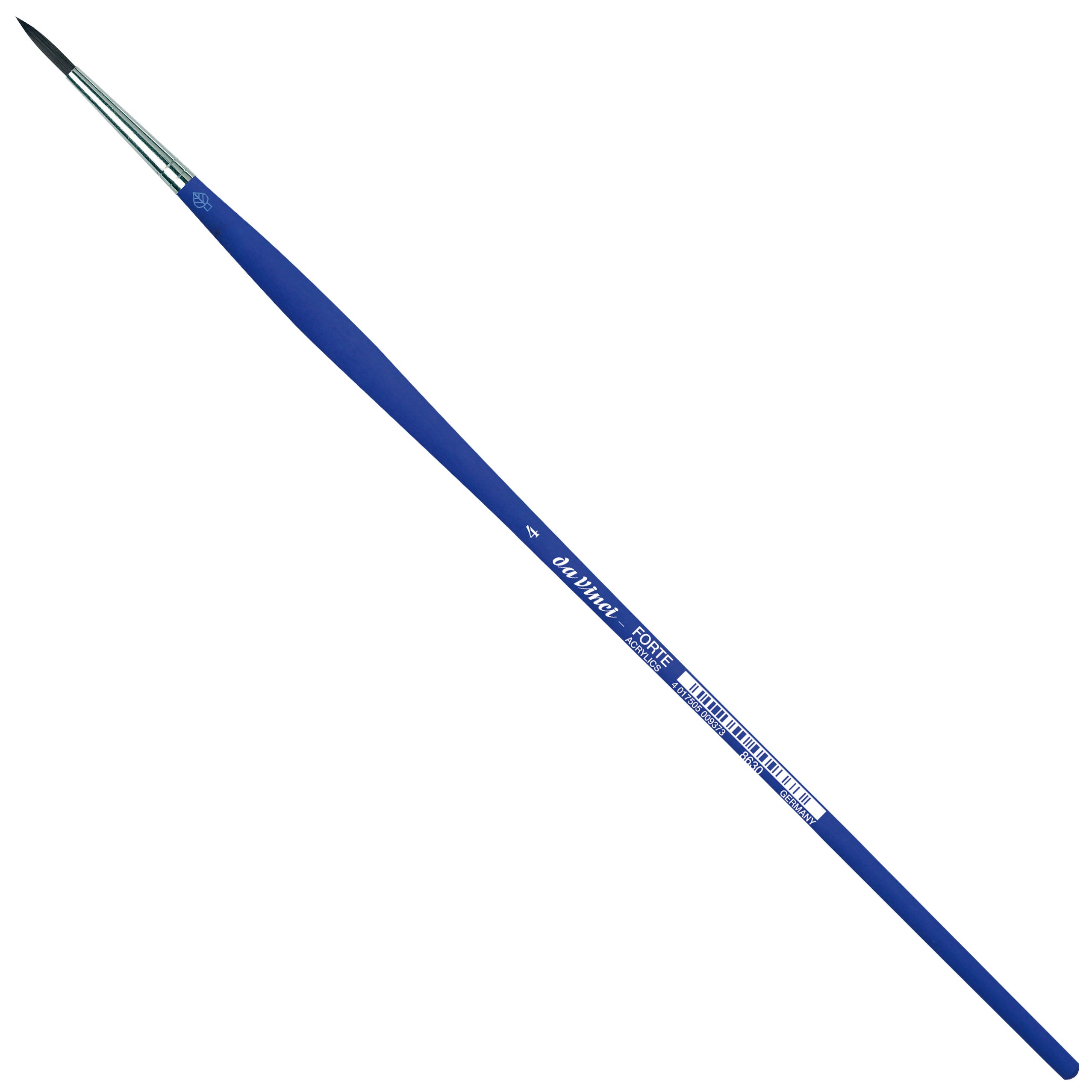 da Vinci – Forte Acrylics VA-8630 – Pinsel – Rundpinsel, Grösse 4, Breite 10 mm, Synthetik, Länge 305 mm