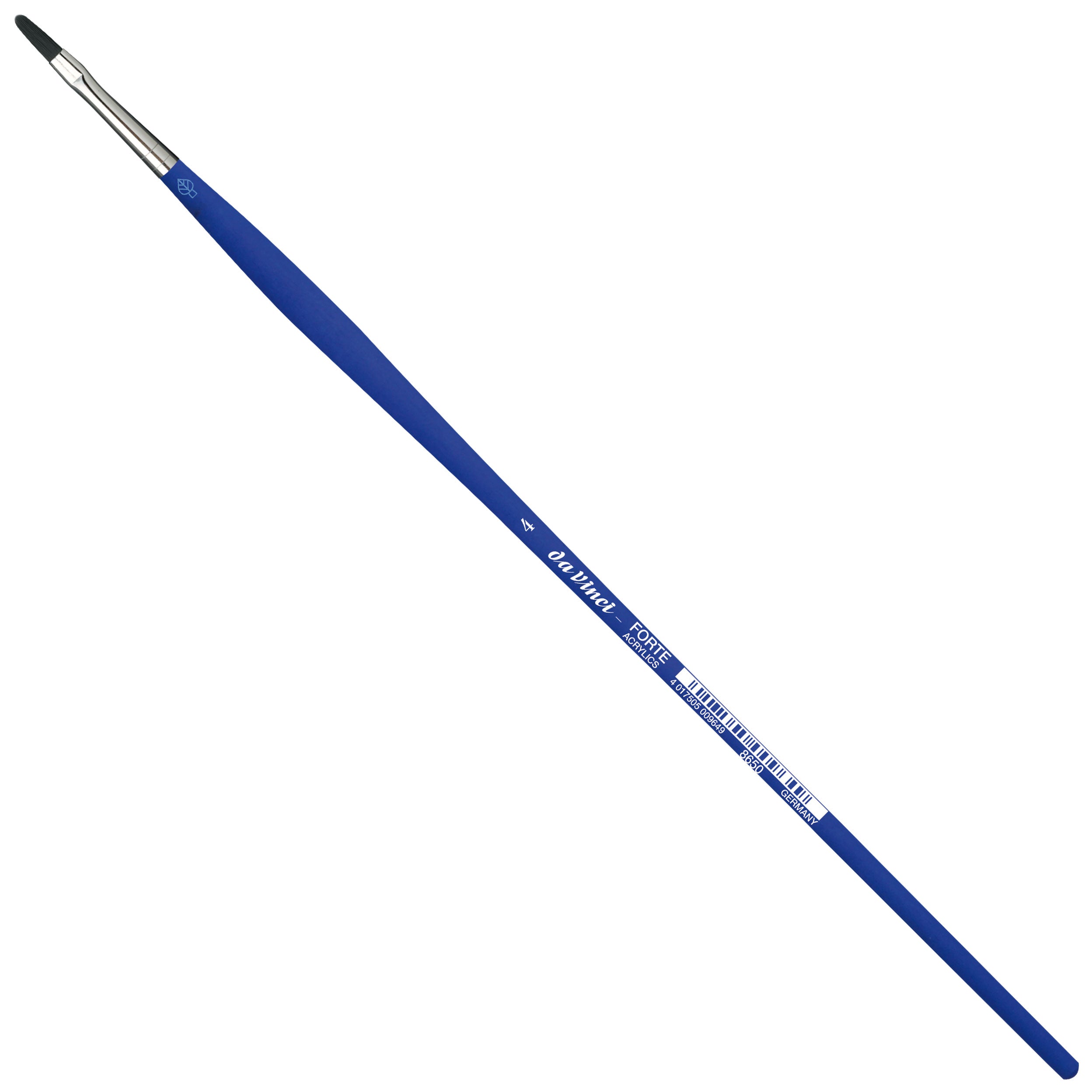 da Vinci Forte 8650 – Pinsel – Katzenzungenpinsel, Grösse 4, Synthetik, Breite 10 mm, Länge 295 mm
