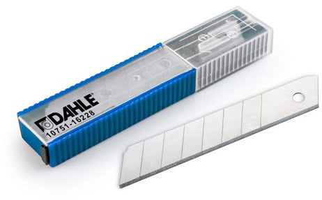 Dahle Ersatzklingen, 9 mm, für Cutter 10750-162, 10860, 10870 und andere, 10 Stück