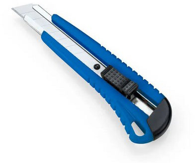 Dahle Basic – Abbrechmesser, 18 mm, Abbrechhilfe, Kunststoff, Blau