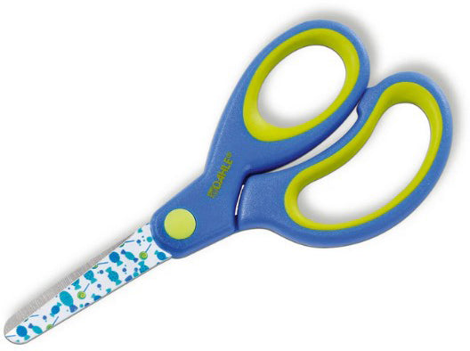Dahle Lolly Kinderschere 16,5 cm, abgerundet, für Rechtshänder – Edelstahl, Softgrip